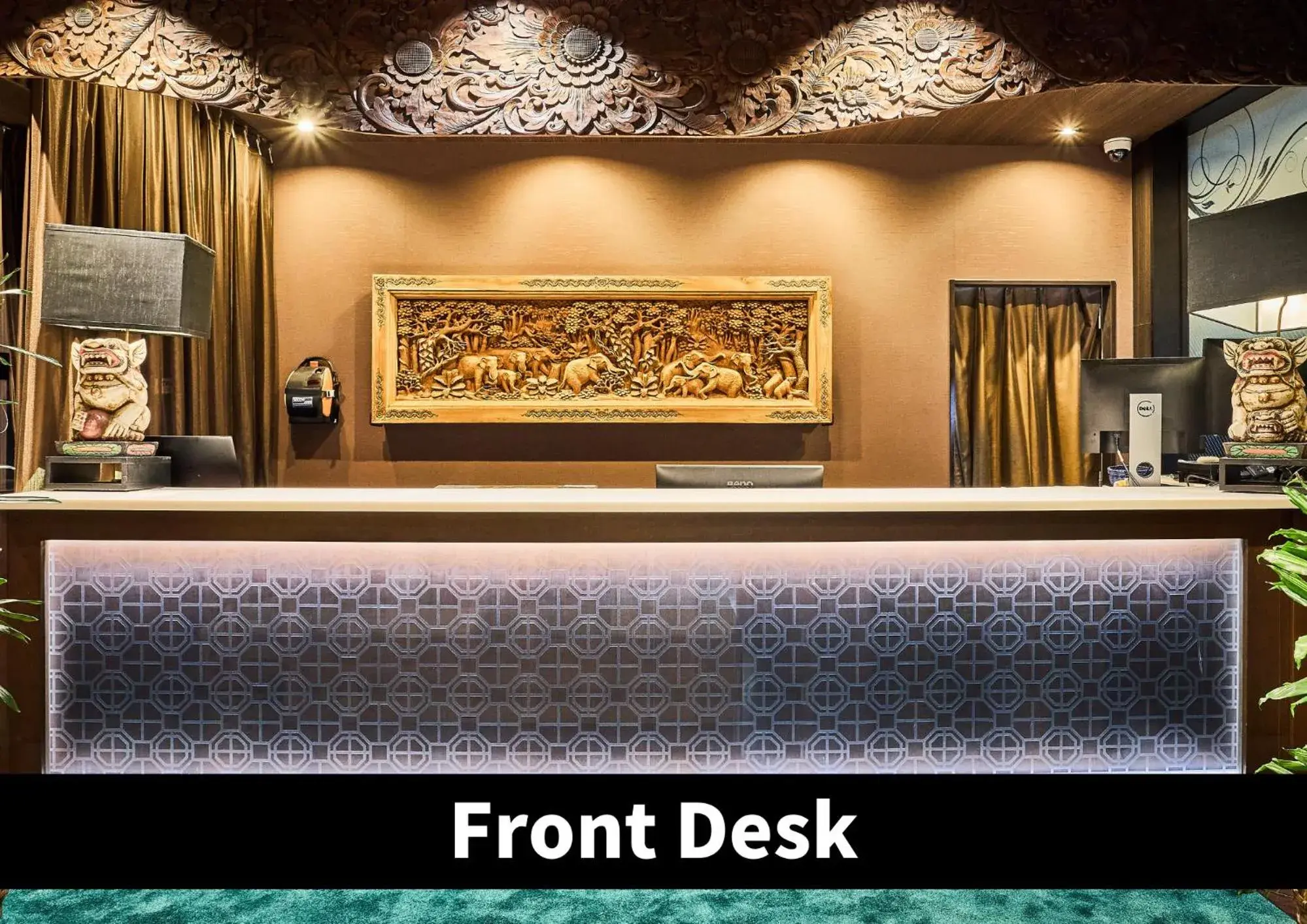 Lobby or reception in Hotel K6 Osaka Namba Shinsaibashi Near Dotonbori - Family Kids Concept Lobby or reception in Hotel K6 Osaka Namba Shinsaibashi Near Dotonbori - Family Kids Concept