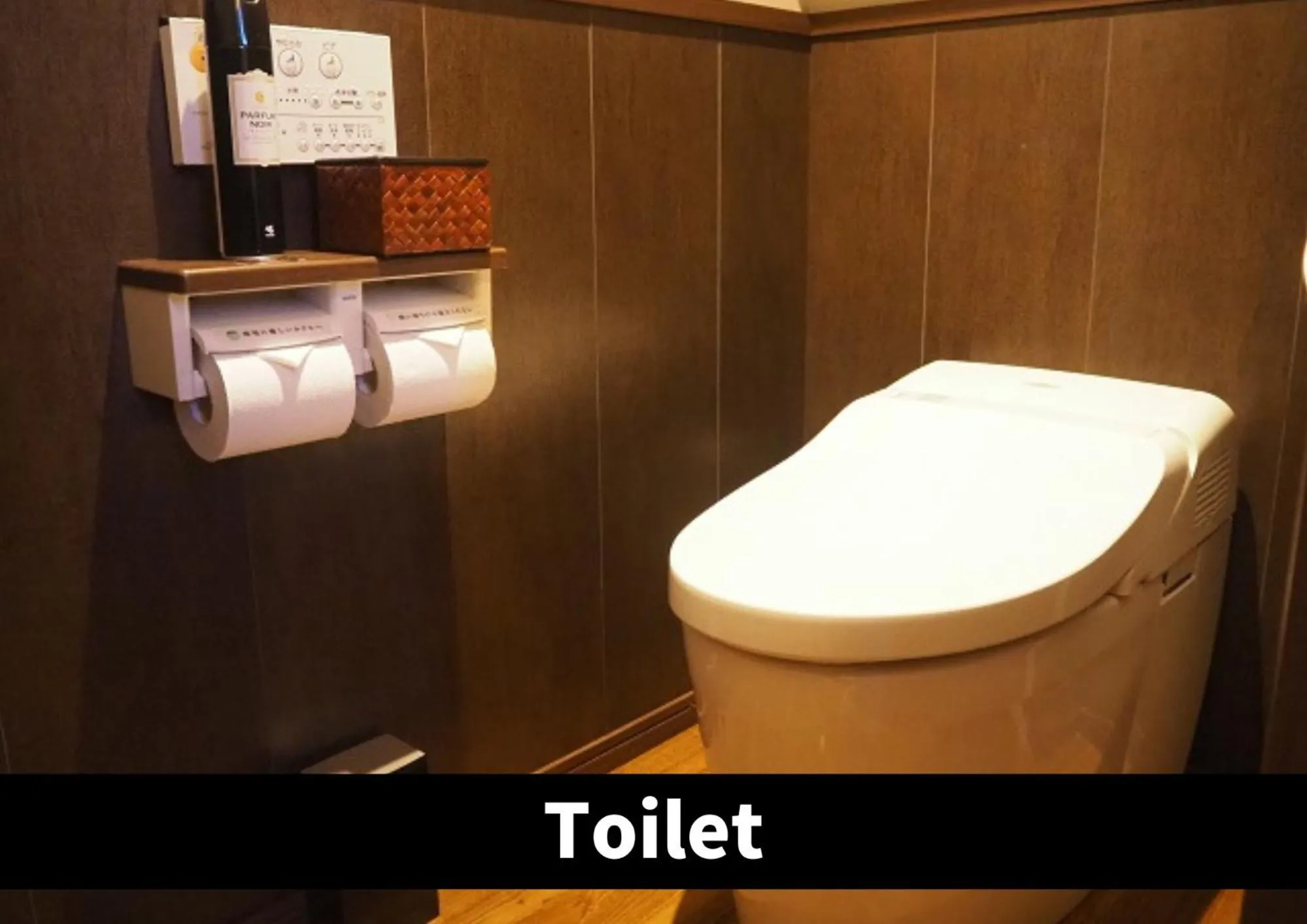 Toilet in Hotel K6 Osaka Namba Dotonbori Near Shinsaibashi - Family Kids Concept