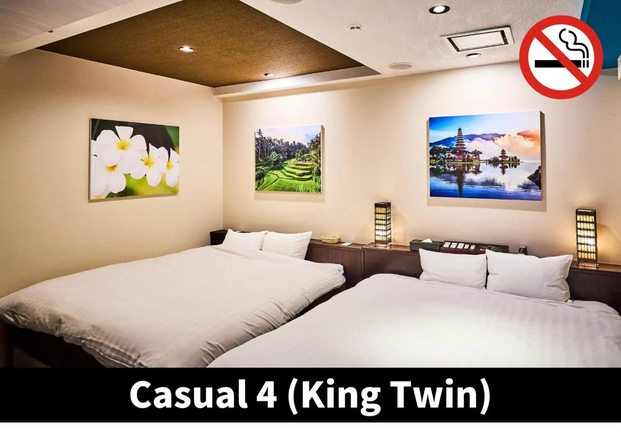 Bedroom, Bed in Hotel K6 Osaka Namba Shinsaibashi Near Dotonbori - Family Kids Concept Bedroom, Bed in Hotel K6 Osaka Namba Shinsaibashi Near Dotonbori - Family Kids Concept