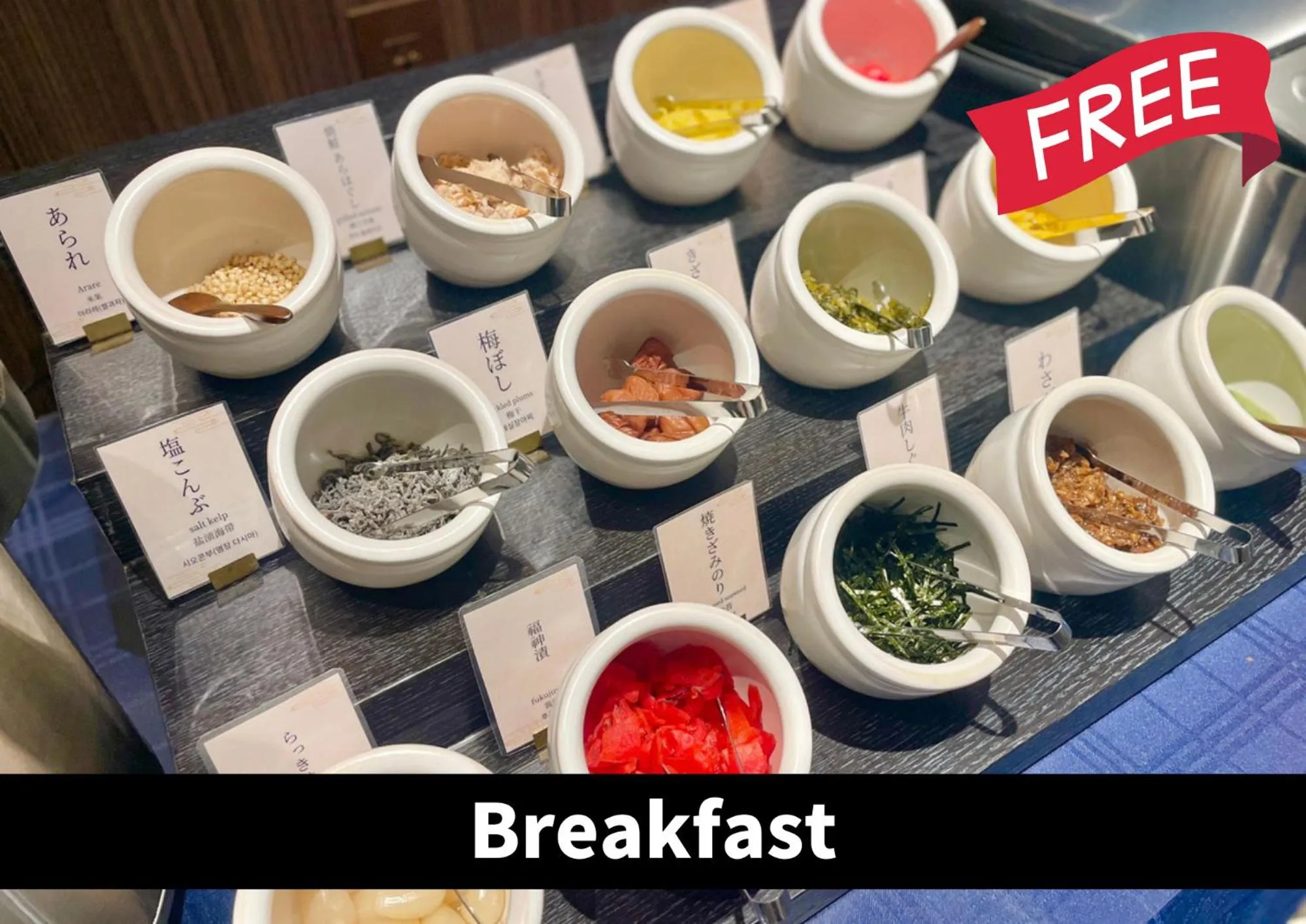 Food and drinks in Hotel K6 Osaka Namba Dotonbori Near Shinsaibashi - Family Kids Concept