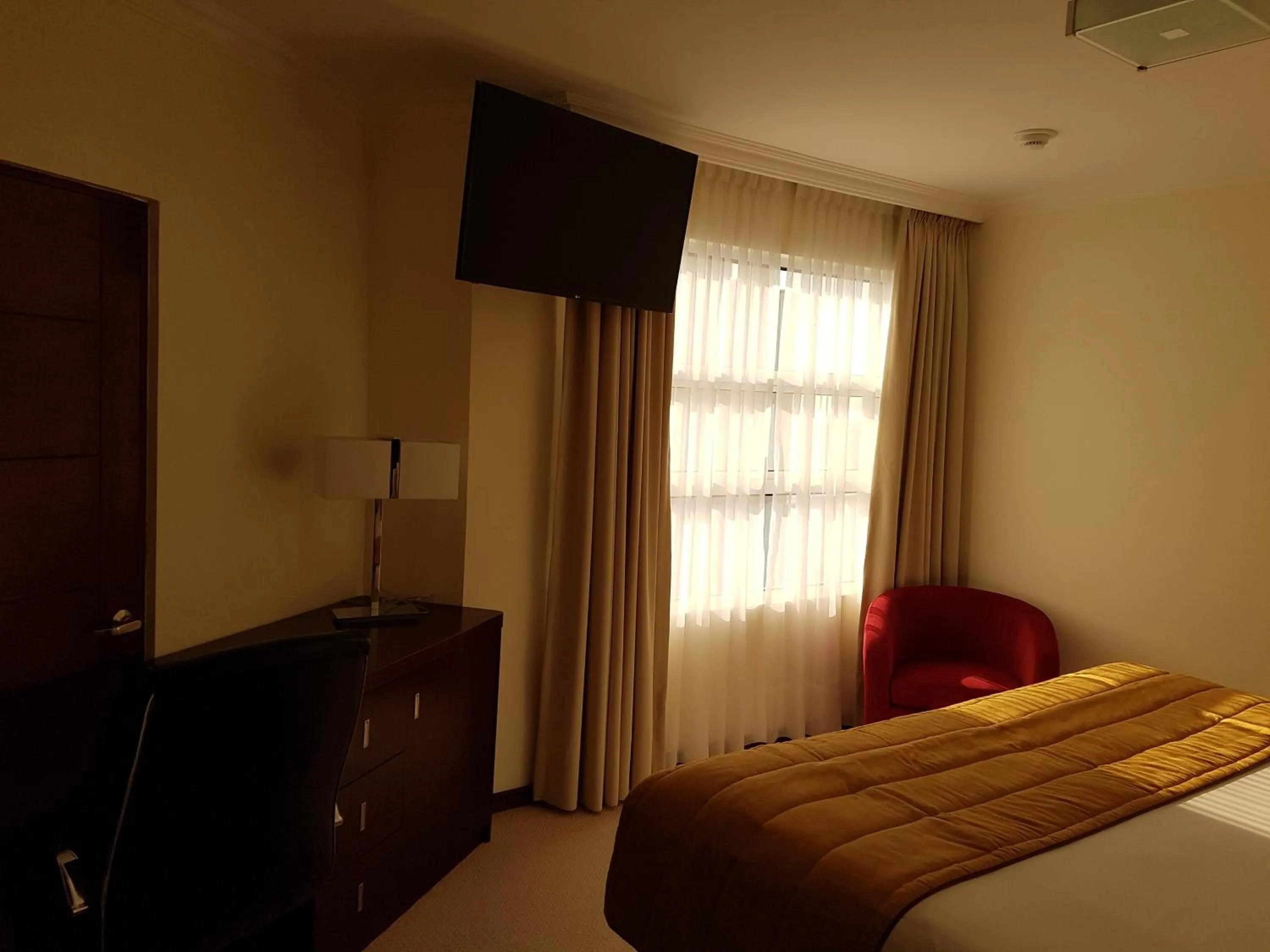 Seating area, Bed in Hotel Costa Pacifico - Suite