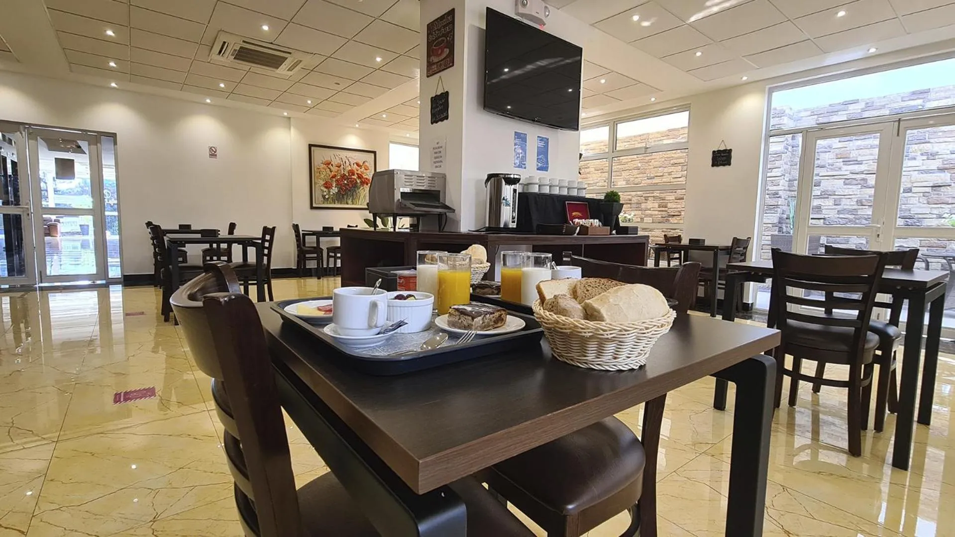 Continental breakfast in Hotel Costa Pacifico - Suite