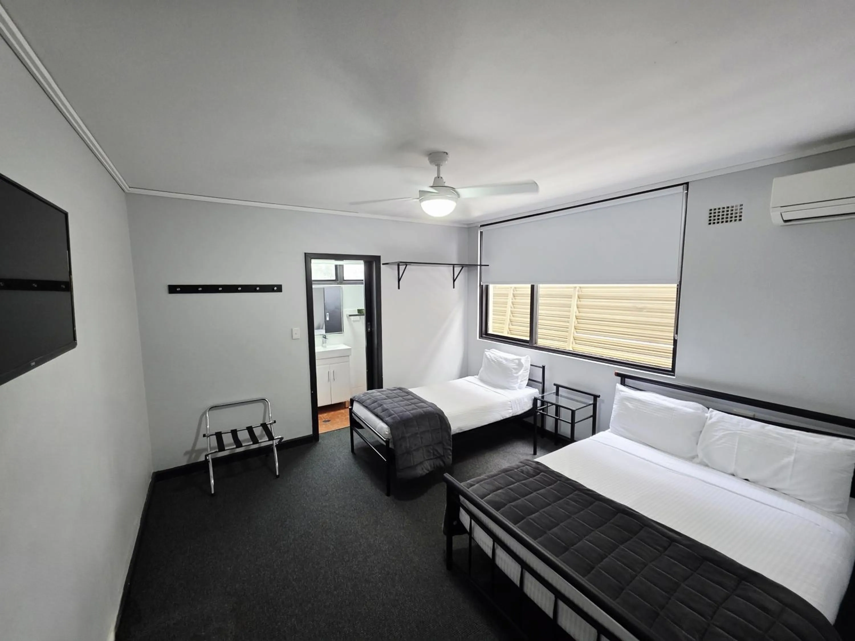 Bed in Panania Hotel Sydney