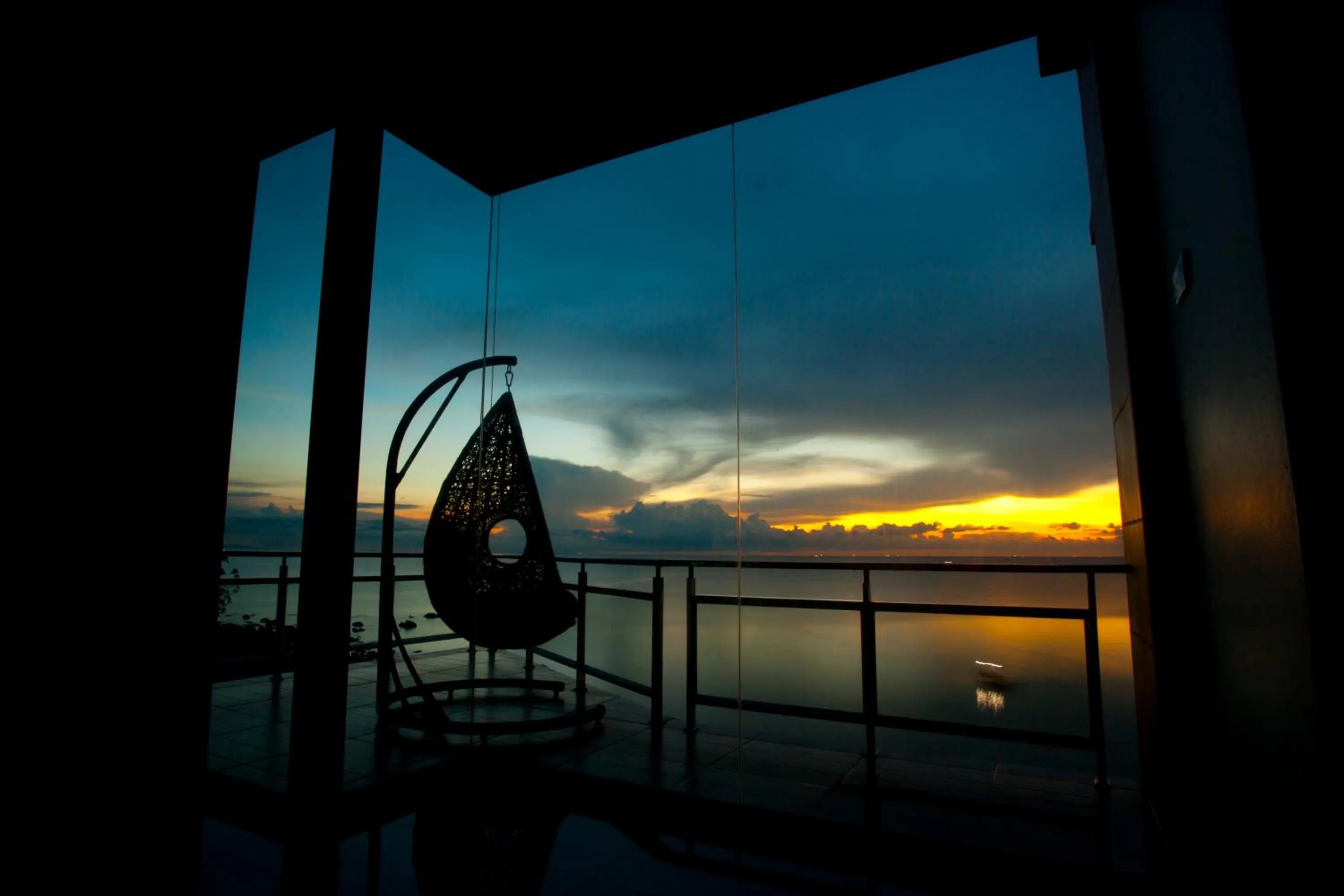 Balcony/Terrace in Prasarnsook Villa Beach Resort