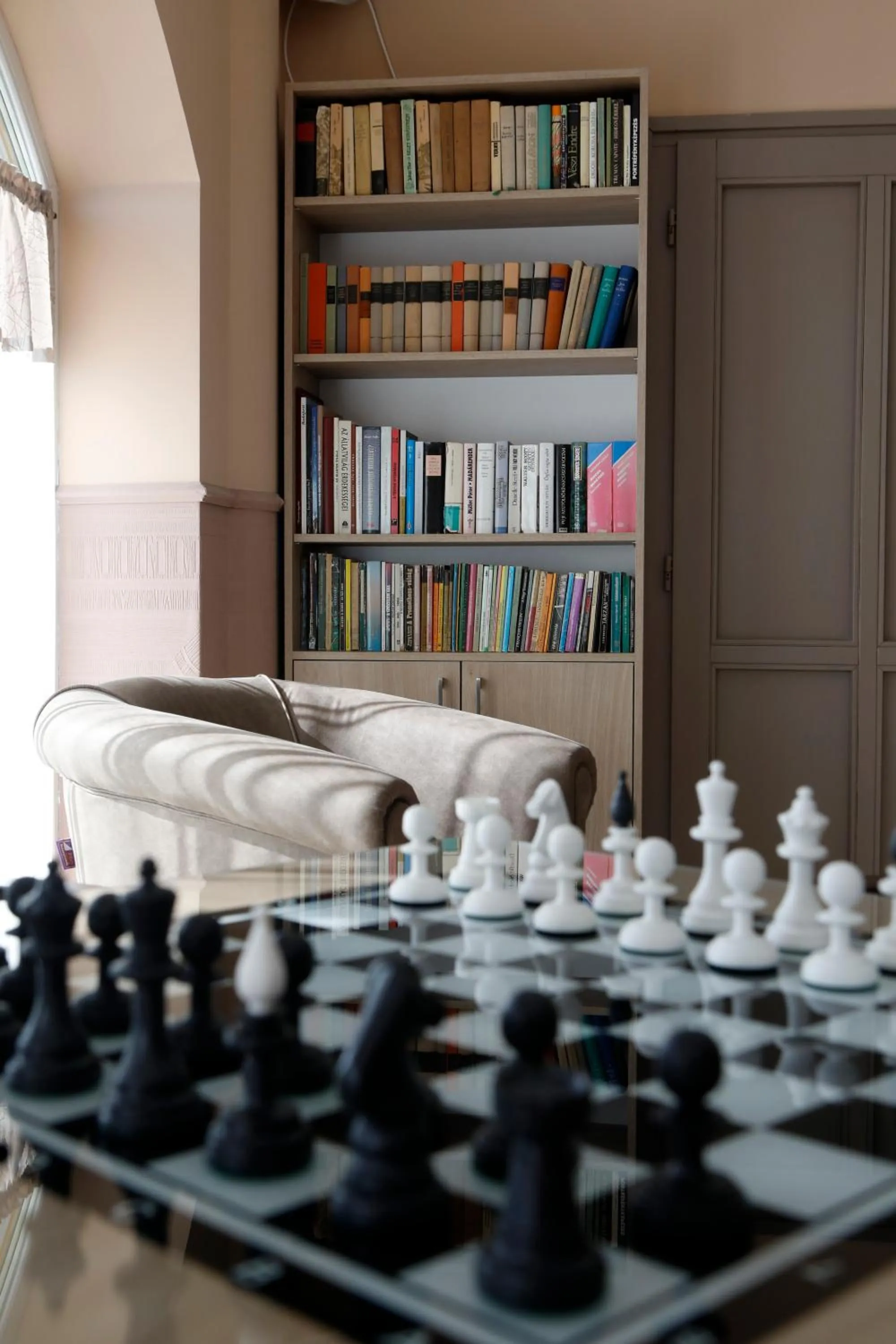 Communal lounge/ TV room in Wellness Hotel Laroba