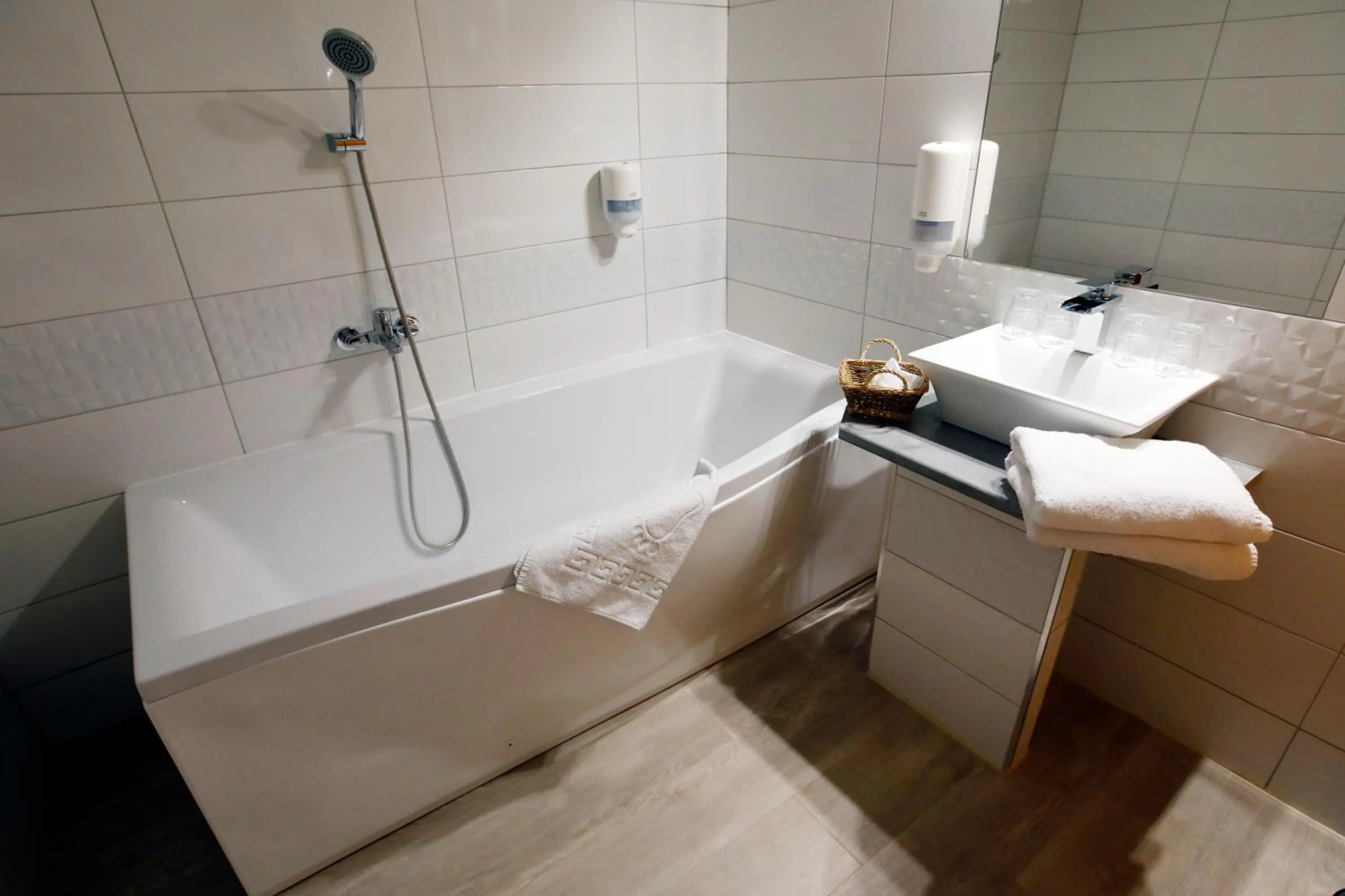 Bathroom in Wellness Hotel Laroba