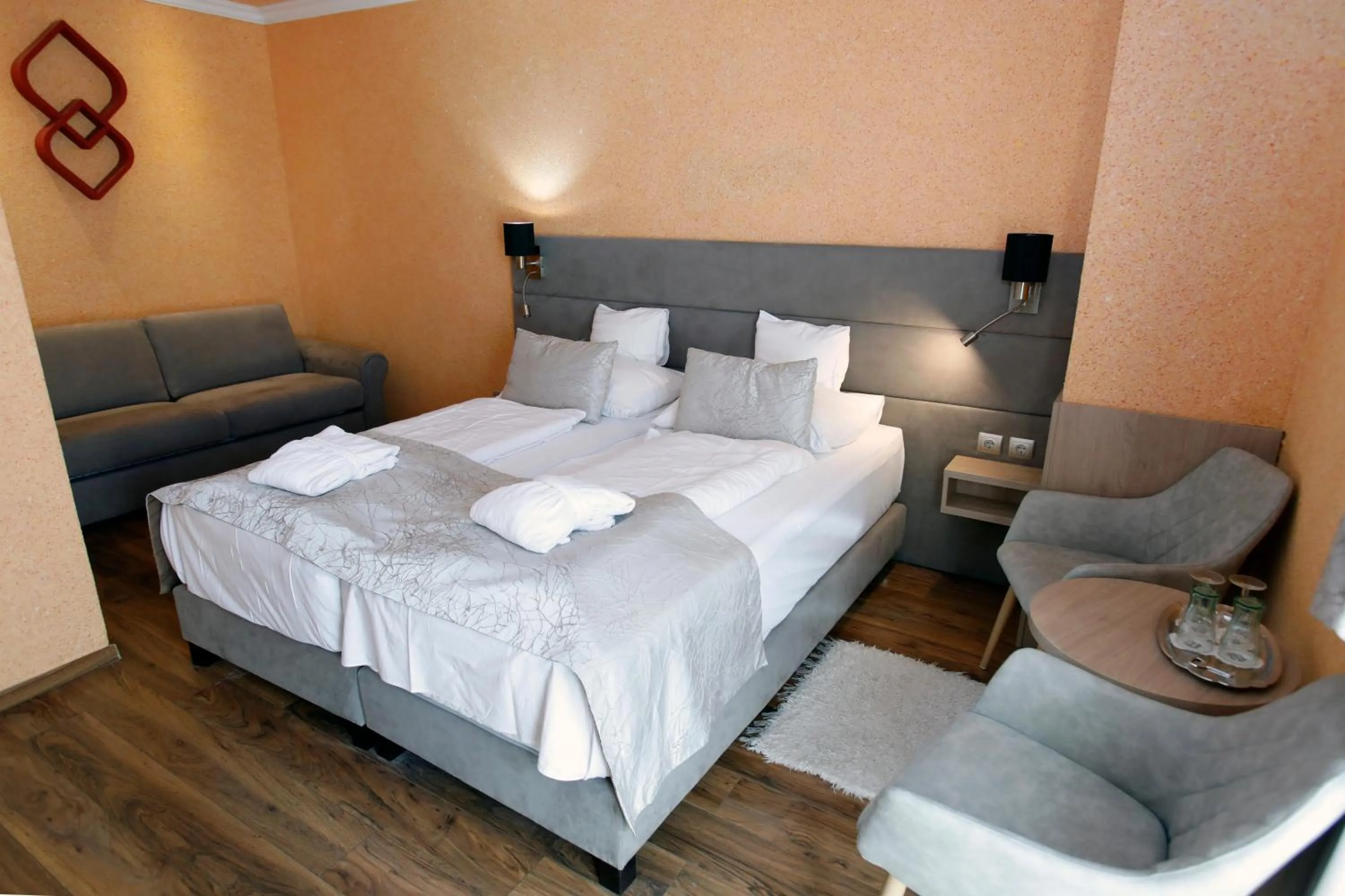 Photo of the whole room, Bed in Wellness Hotel Laroba