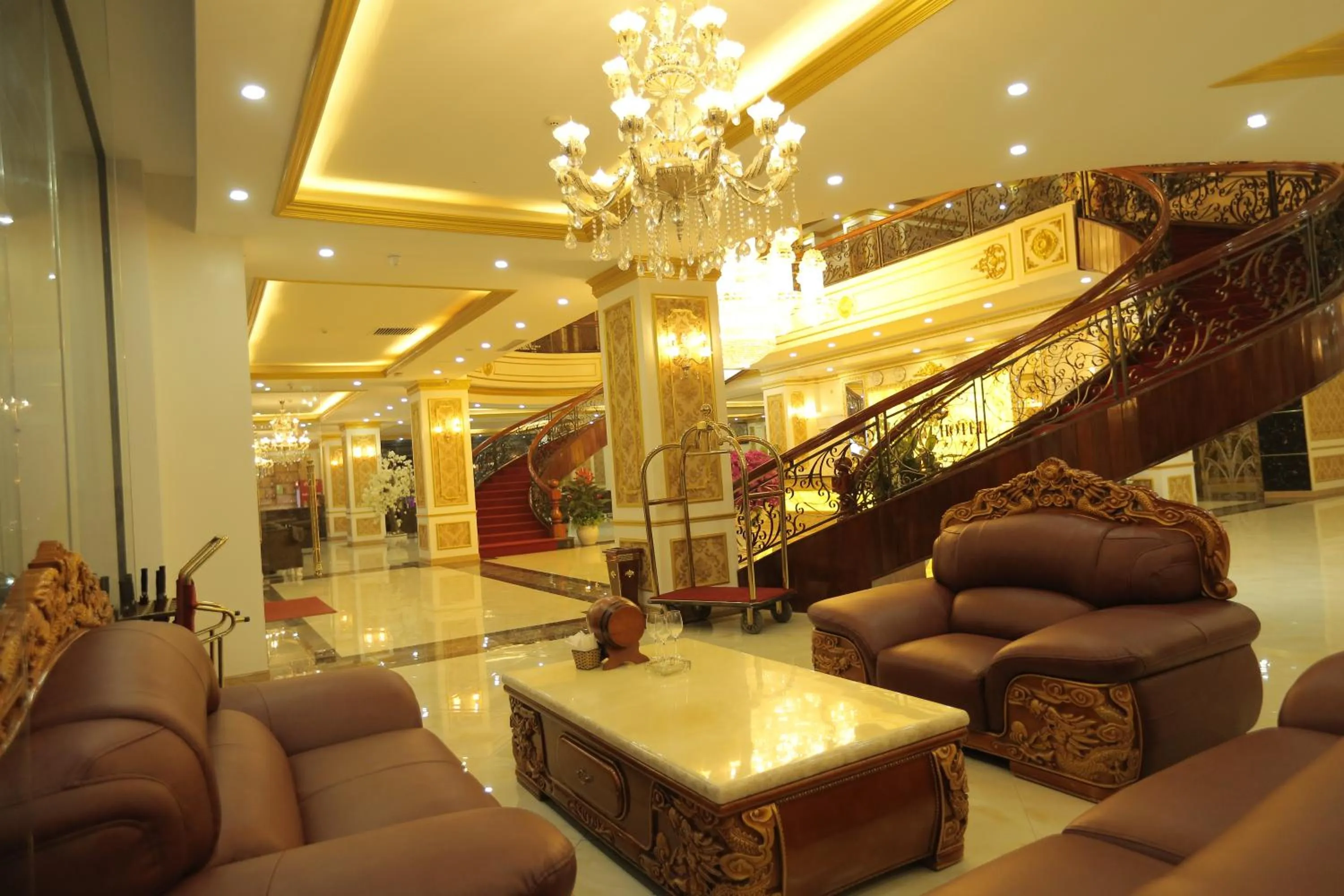 Lobby or reception in Lao Cai Royal Hotel