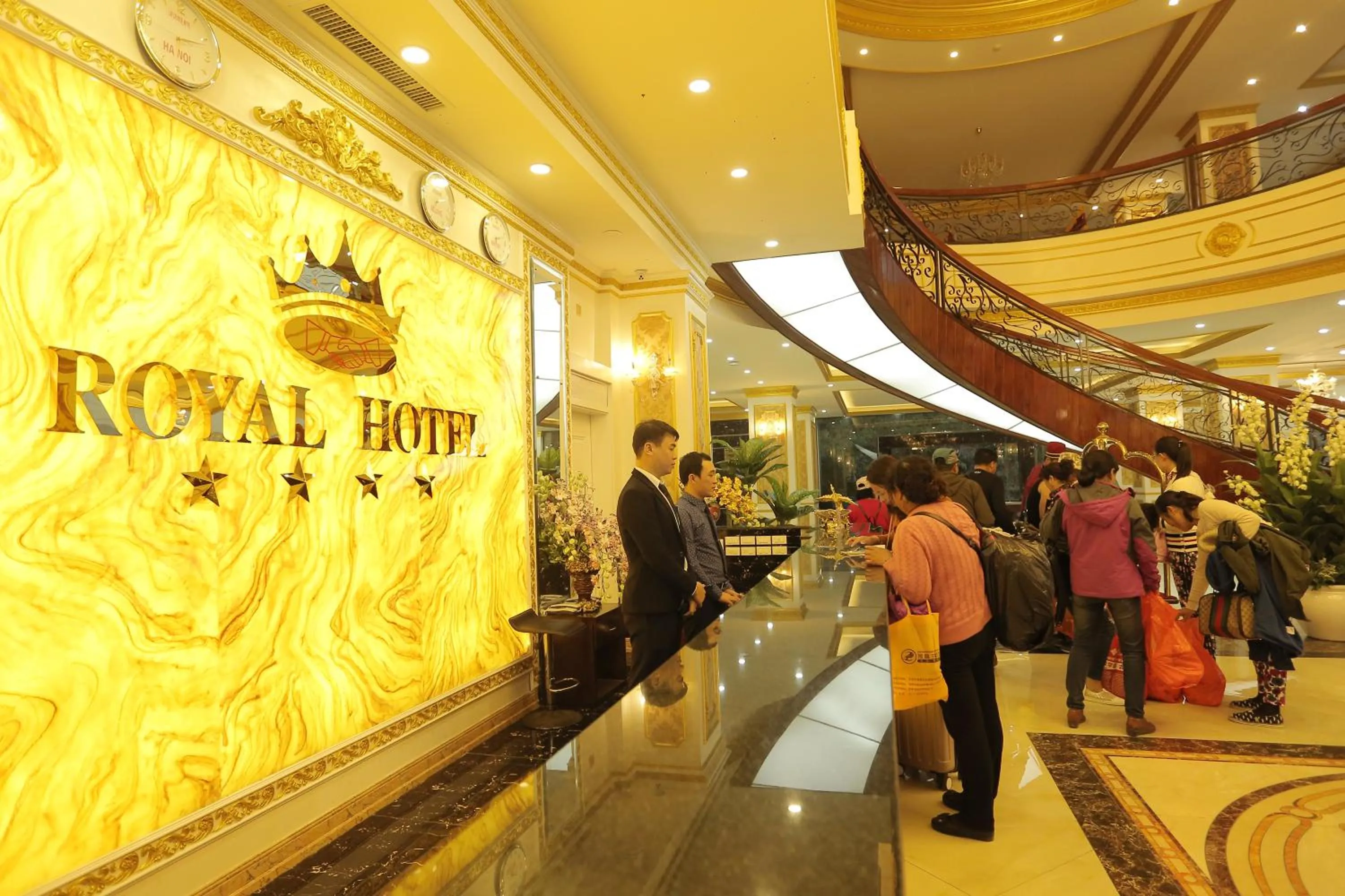 Lobby or reception in Lao Cai Royal Hotel