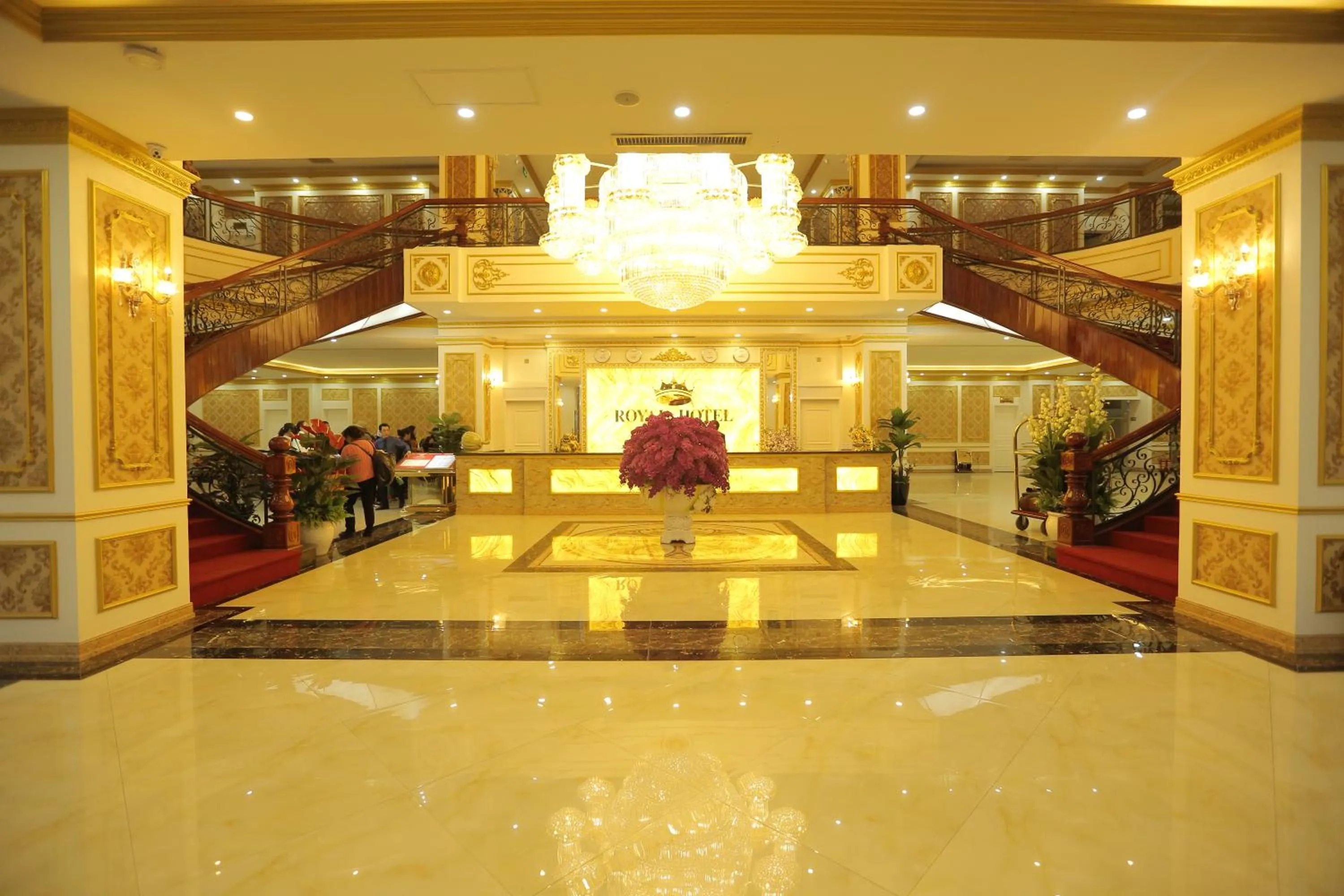 Lobby or reception in Lao Cai Royal Hotel