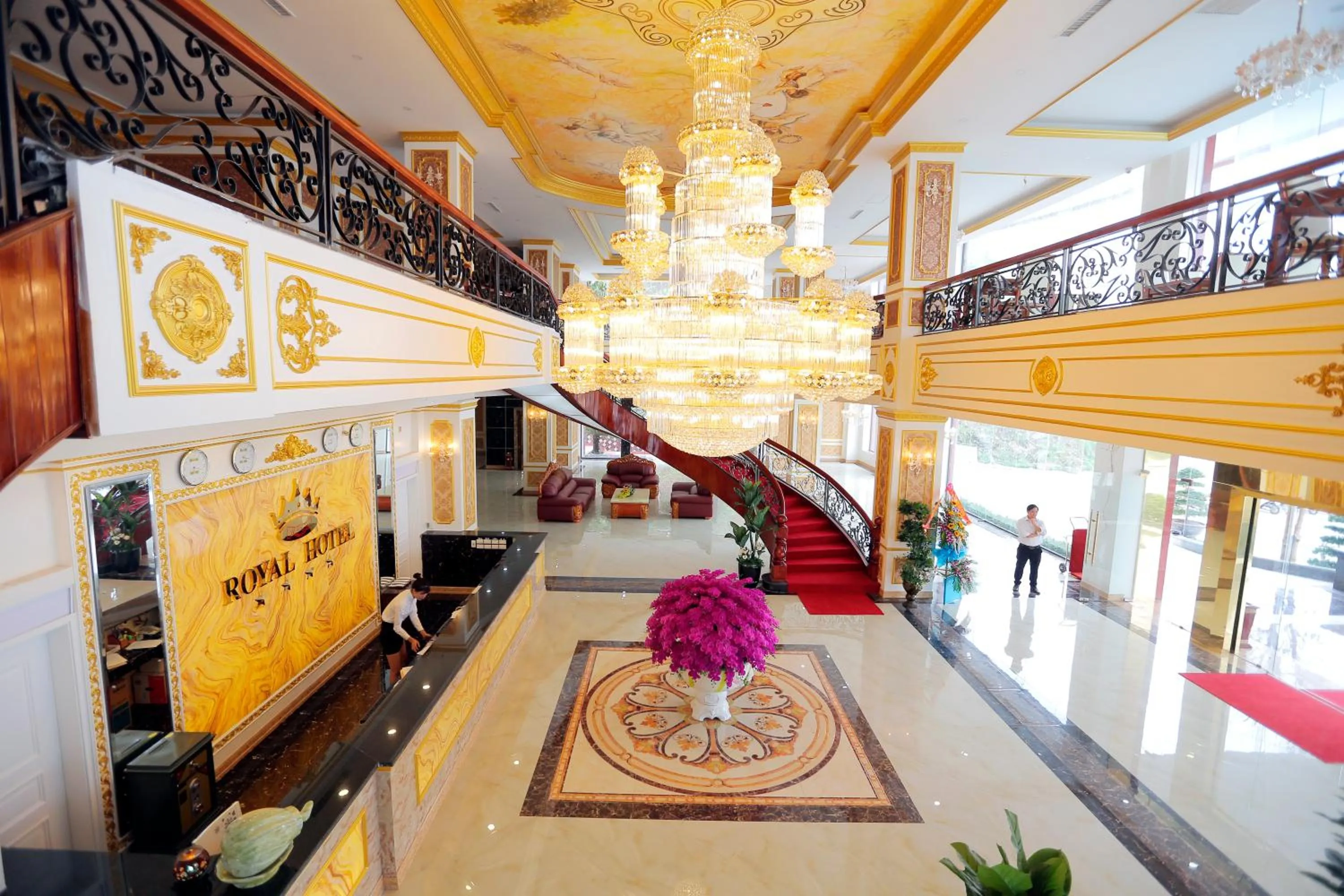 Lobby or reception in Lao Cai Royal Hotel