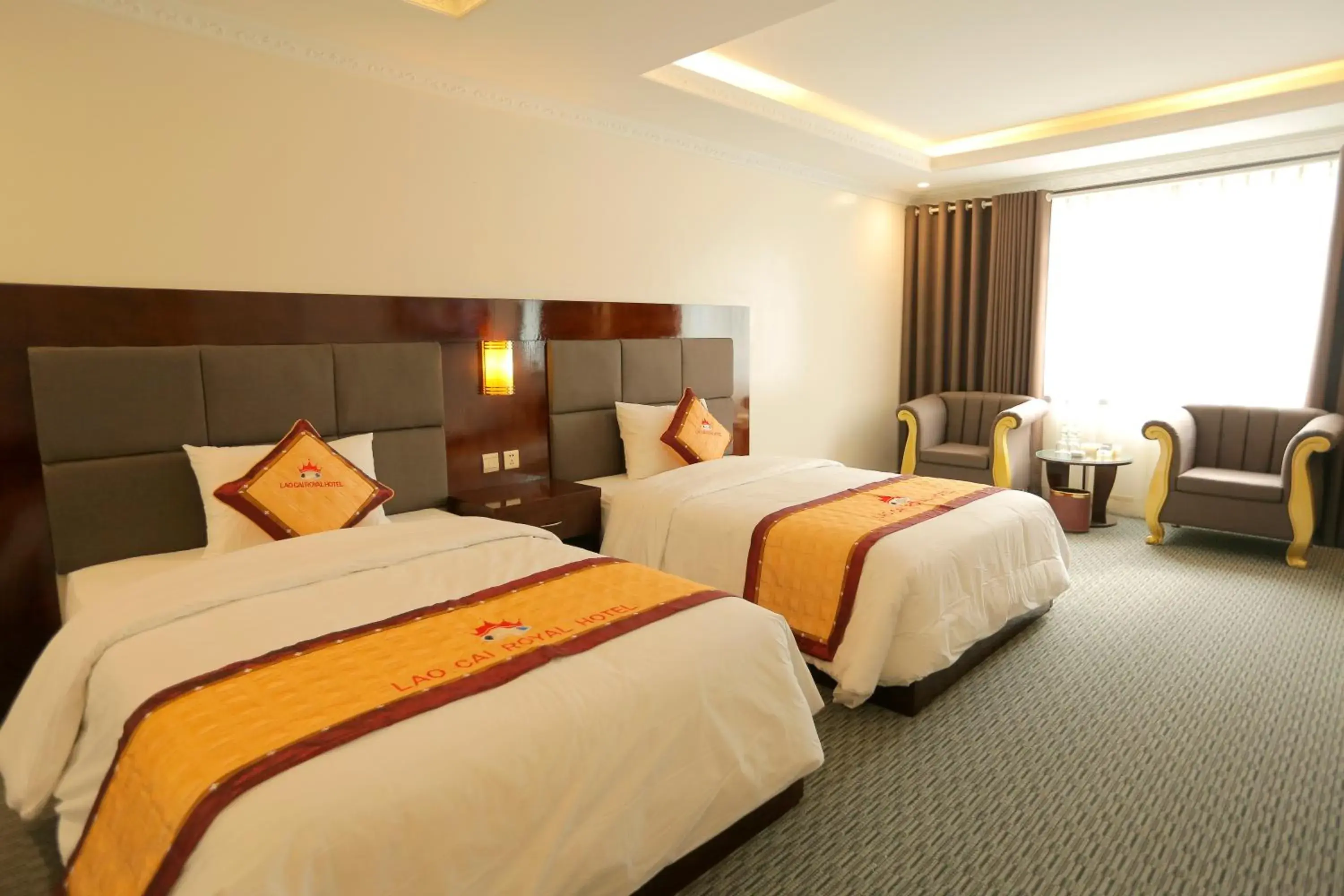 Photo of the whole room, Bed in Lao Cai Royal Hotel Photo of the whole room, Bed in Lao Cai Royal Hotel