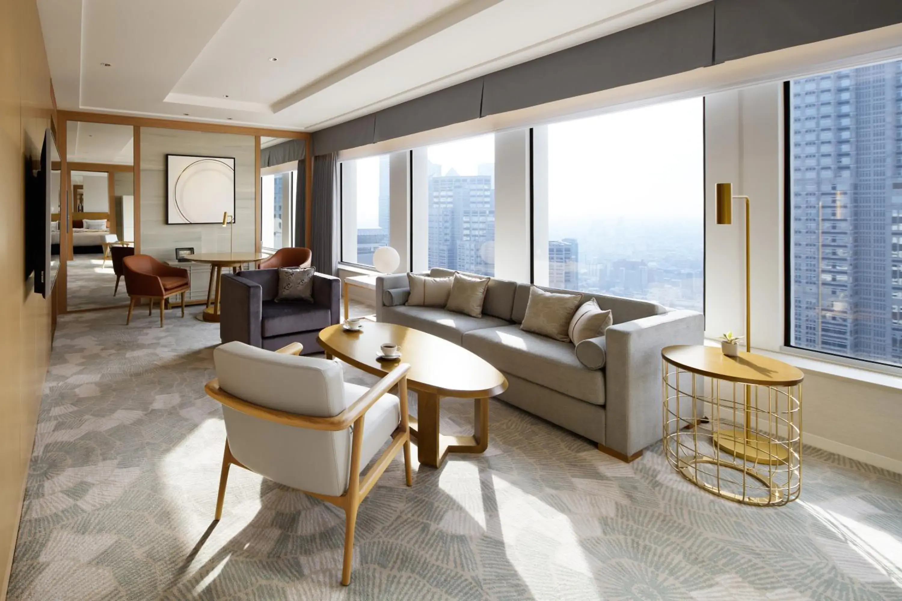Living room in Keio Plaza Hotel Tokyo Premier Grand Living room in Keio Plaza Hotel Tokyo Premier Grand