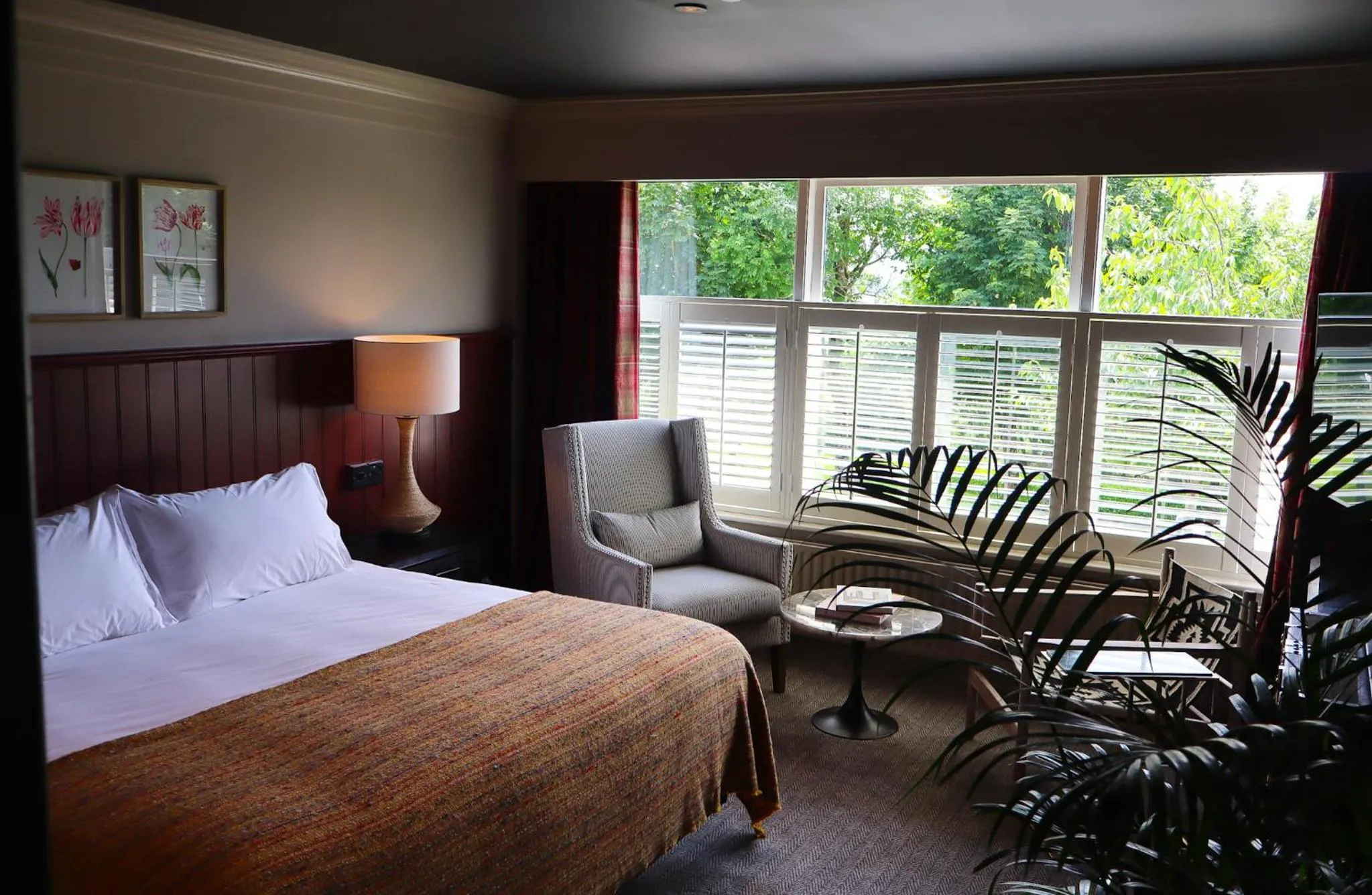 Bedroom, Bed in Ballyroe Lodge