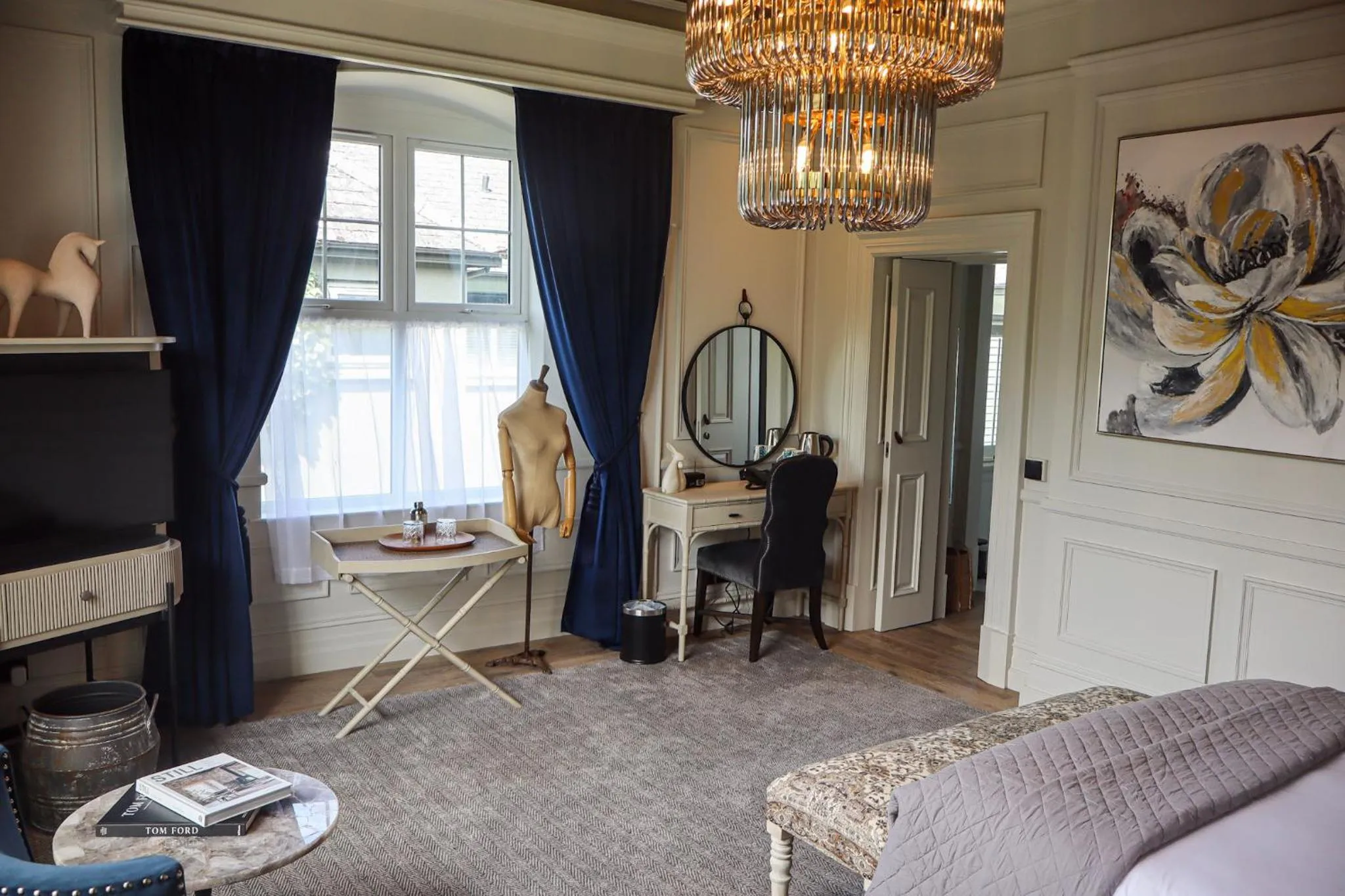 Bedroom, Bed in Ballyroe Lodge