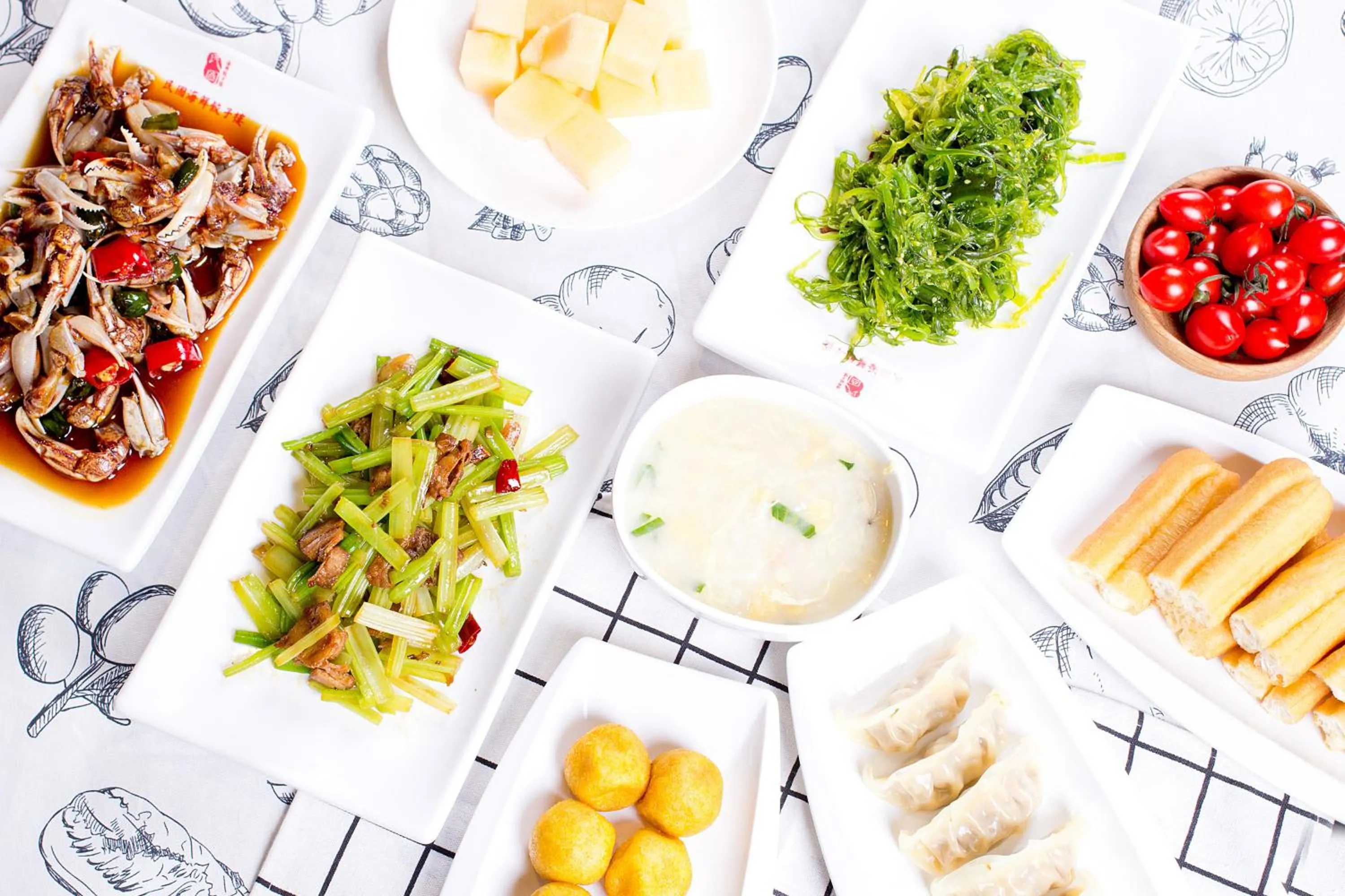 Asian breakfast in Qingdao MG Hotel l Walking distance to the beach & railway station & St Michaels Cathedral