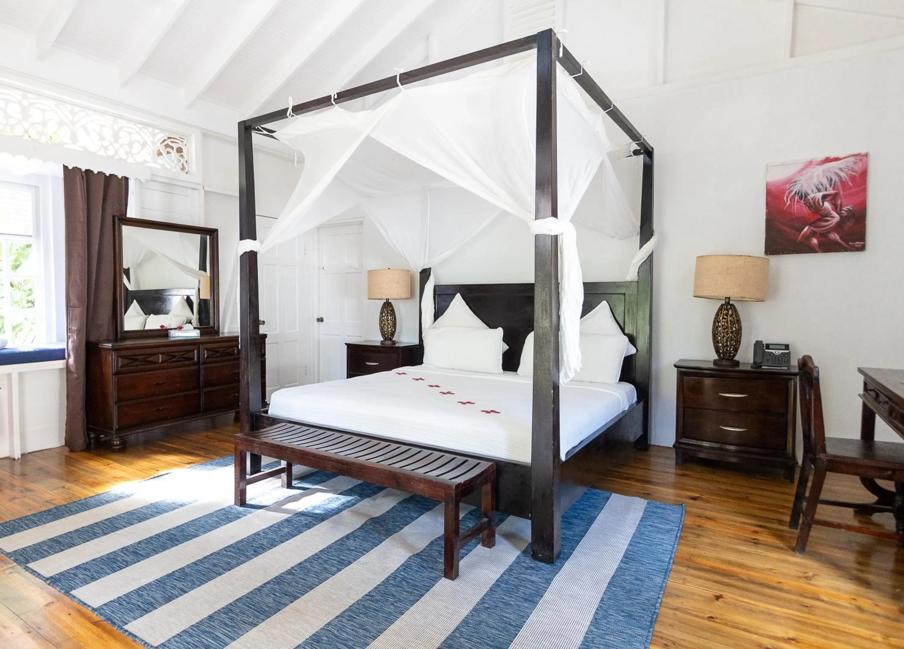 Bedroom, Bed in Fond Doux Eco Resort