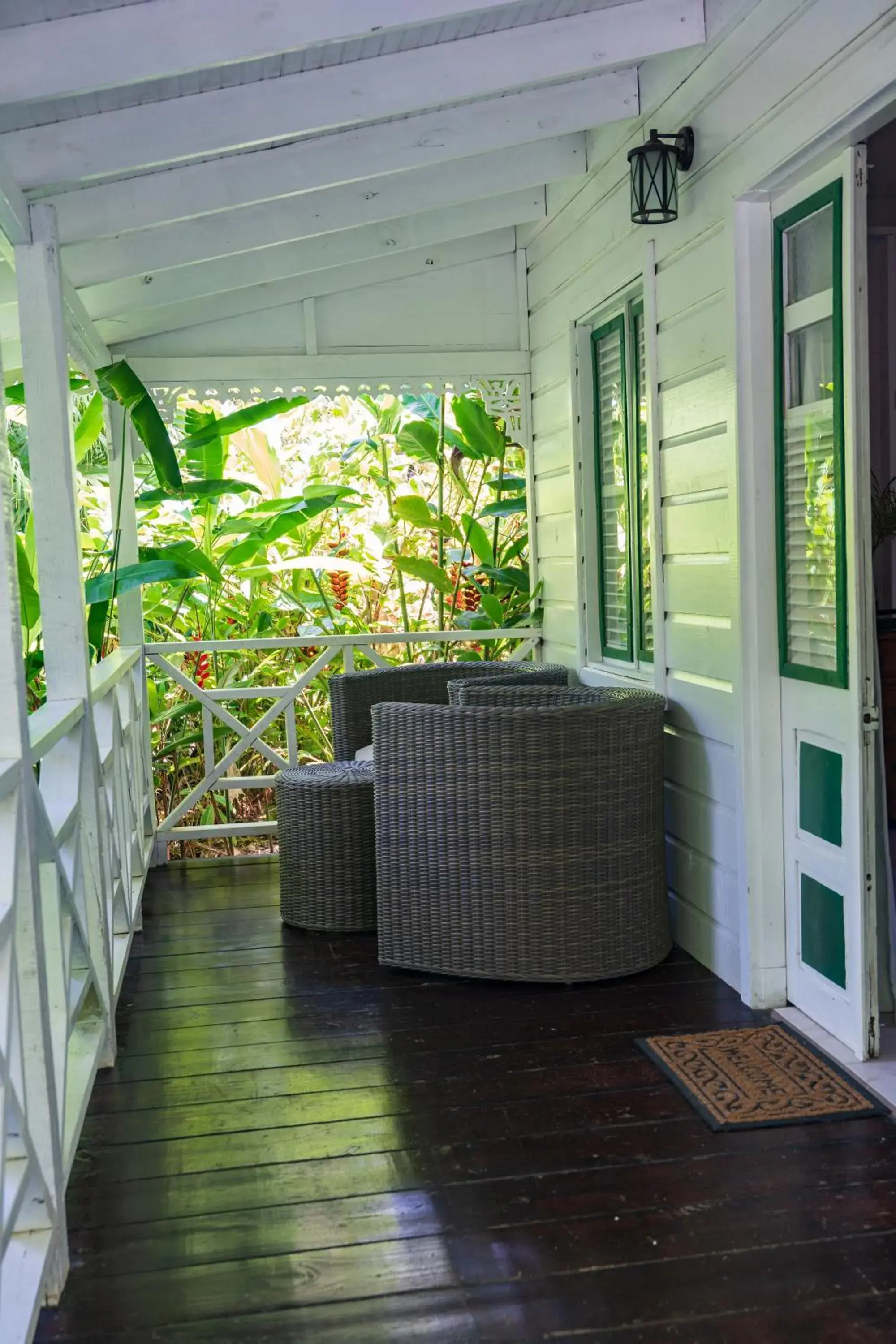Balcony/Terrace in Fond Doux Eco Resort Balcony/Terrace in Fond Doux Eco Resort
