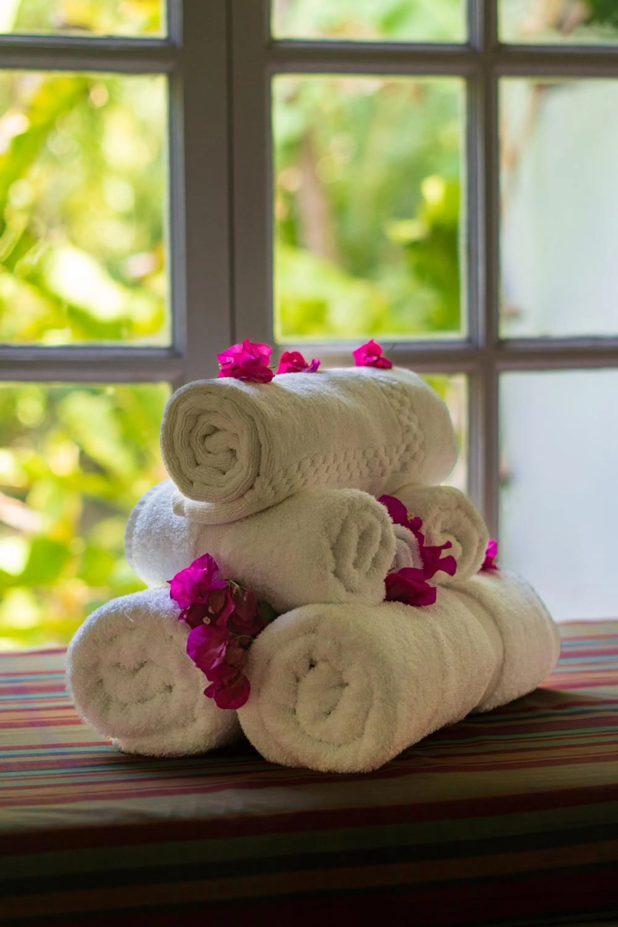 towels in Fond Doux Eco Resort