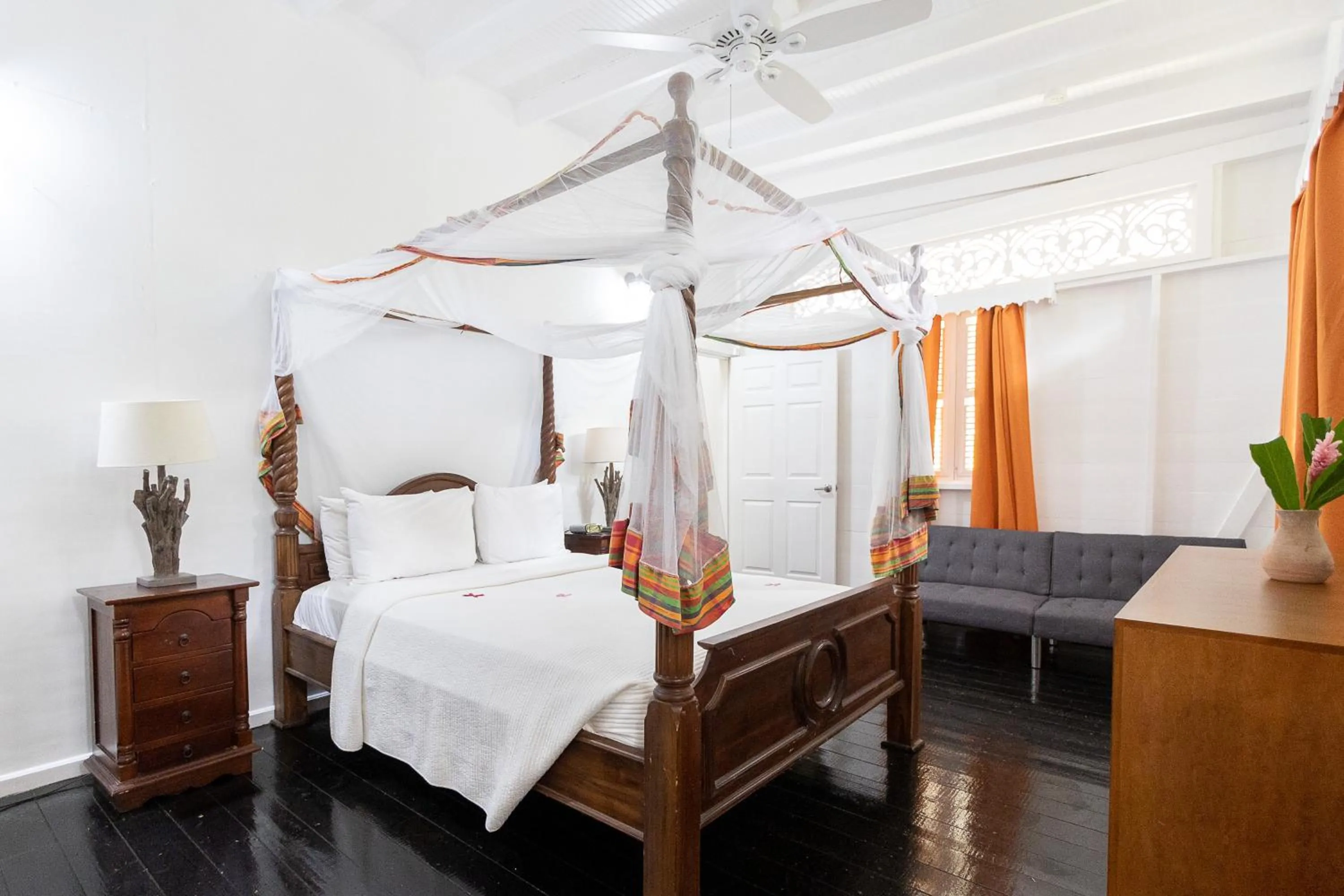 Bedroom, Bed in Fond Doux Eco Resort