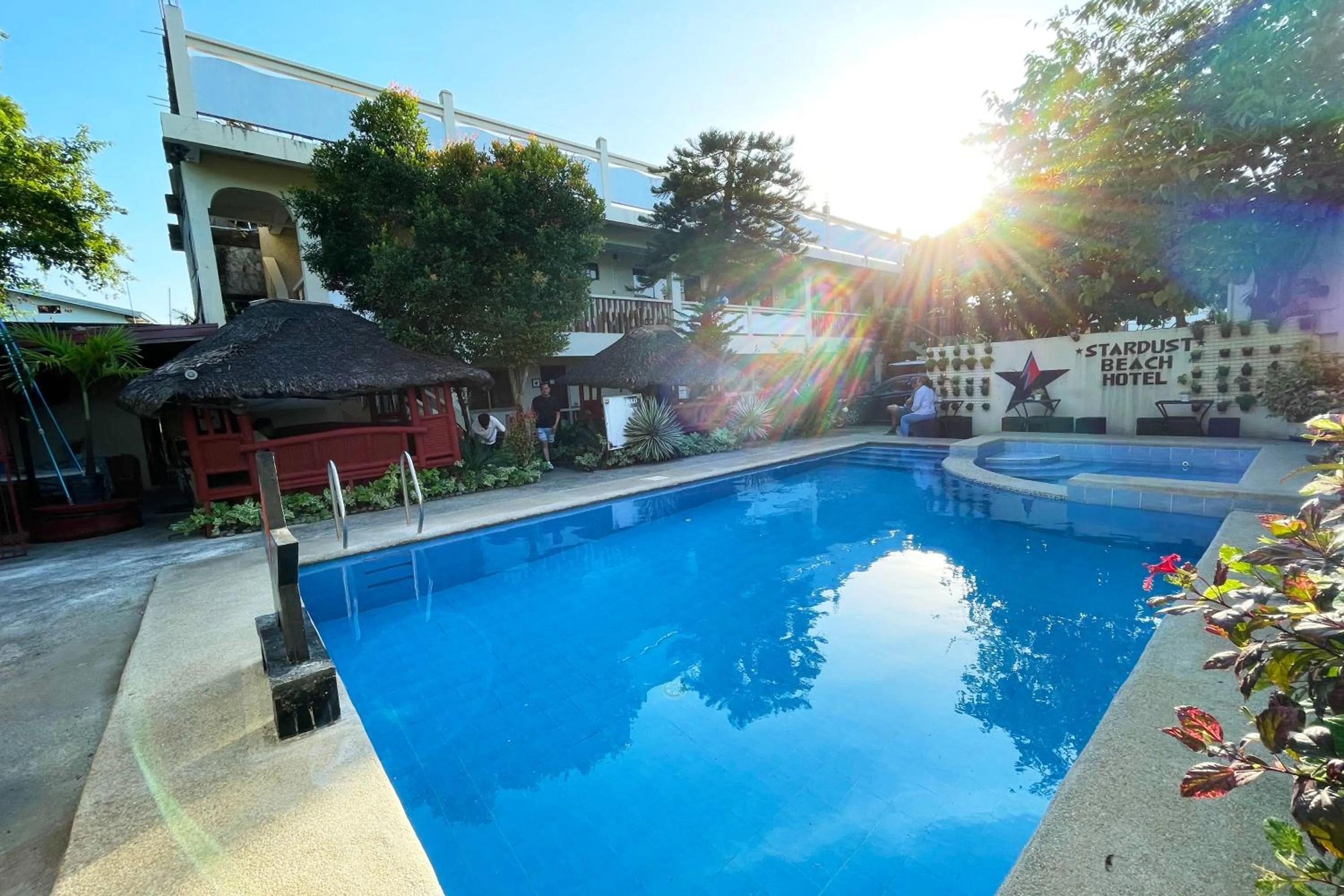 Swimming pool in Stardust Beach Hotel Matabungkay Batangas