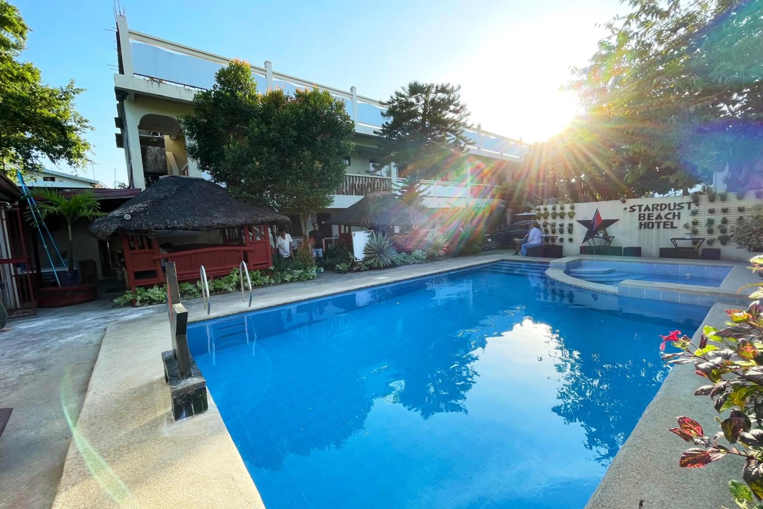 Swimming pool in Stardust Beach Hotel Matabungkay Batangas