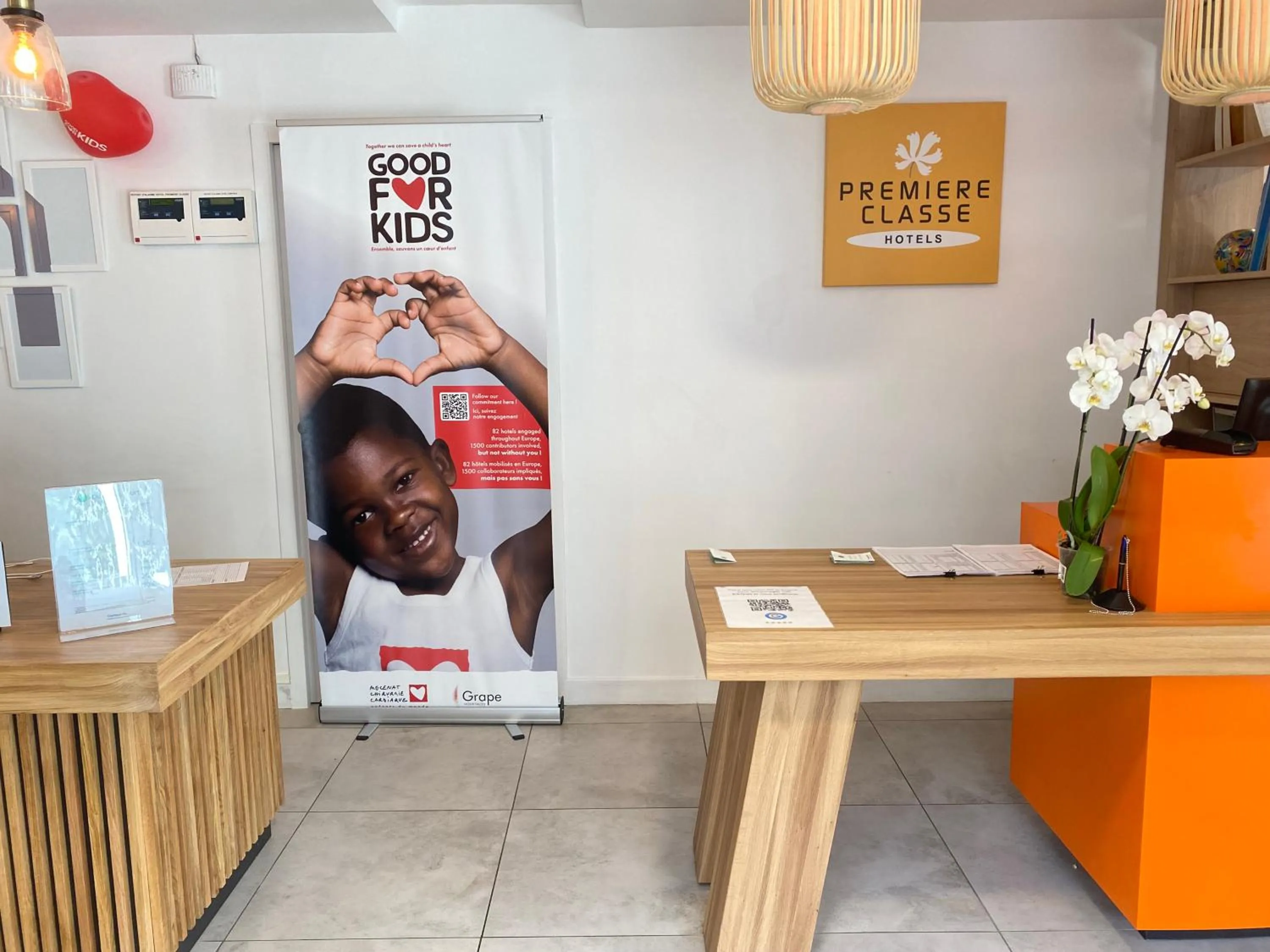 Lobby or reception in Première Classe Nantes Sud - Rezé Aéroport