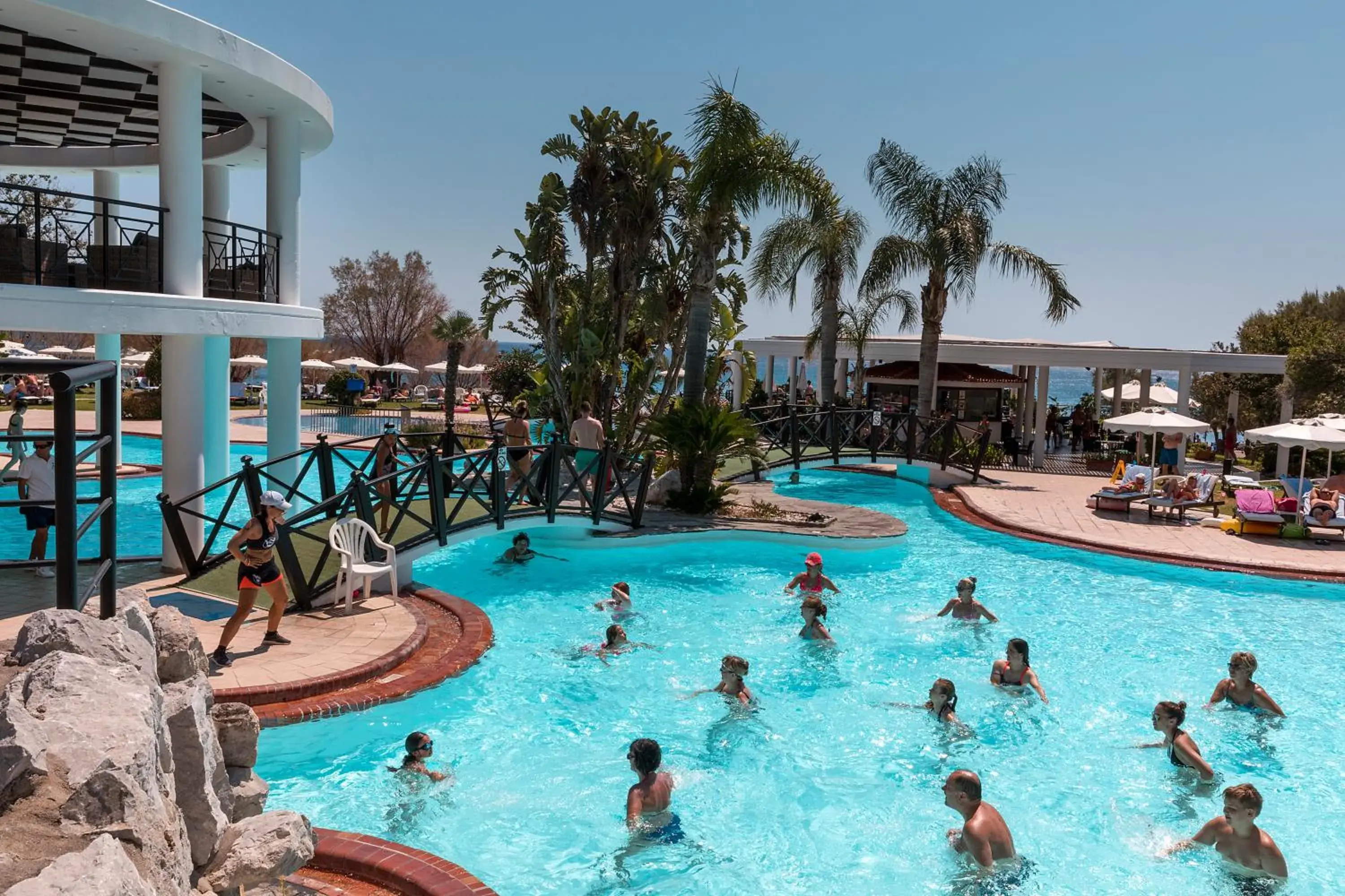 Swimming pool in Calypso Beach Swimming pool in Calypso Beach