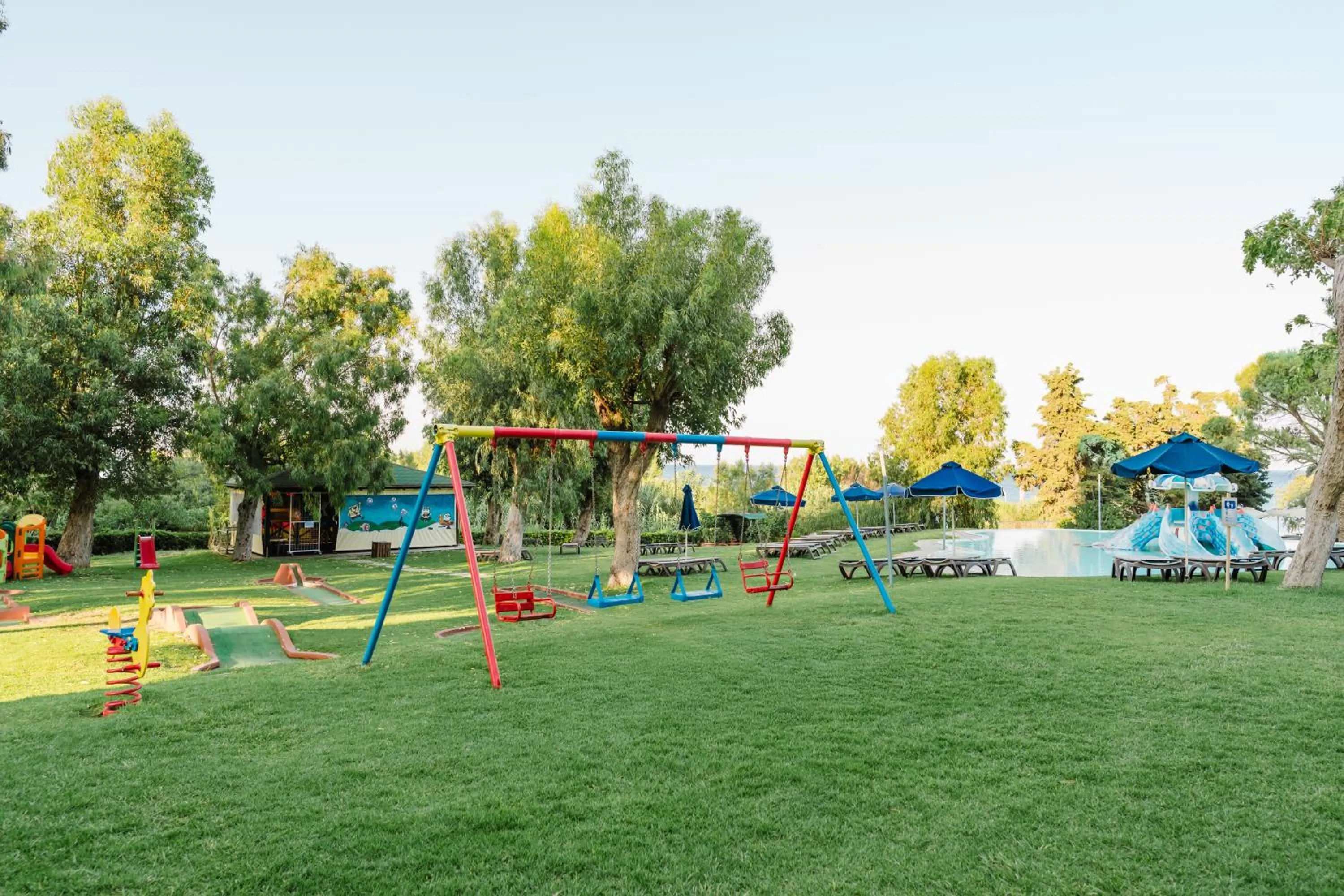 Children play ground in Calypso Beach