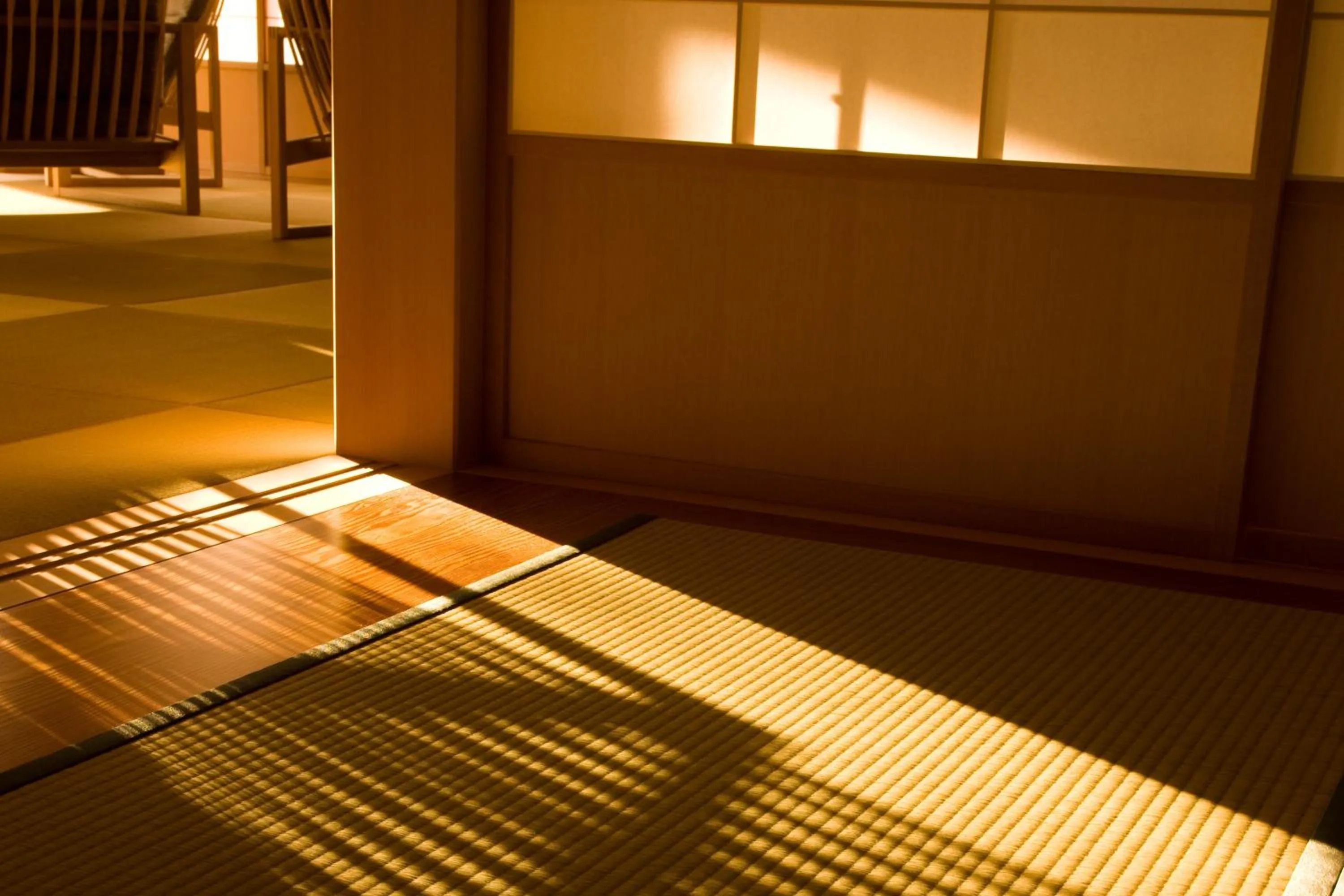Photo of the whole room, Bed in TAKITEI Riverside Onsen ーA Hidden Ryokan in Kanazawaー