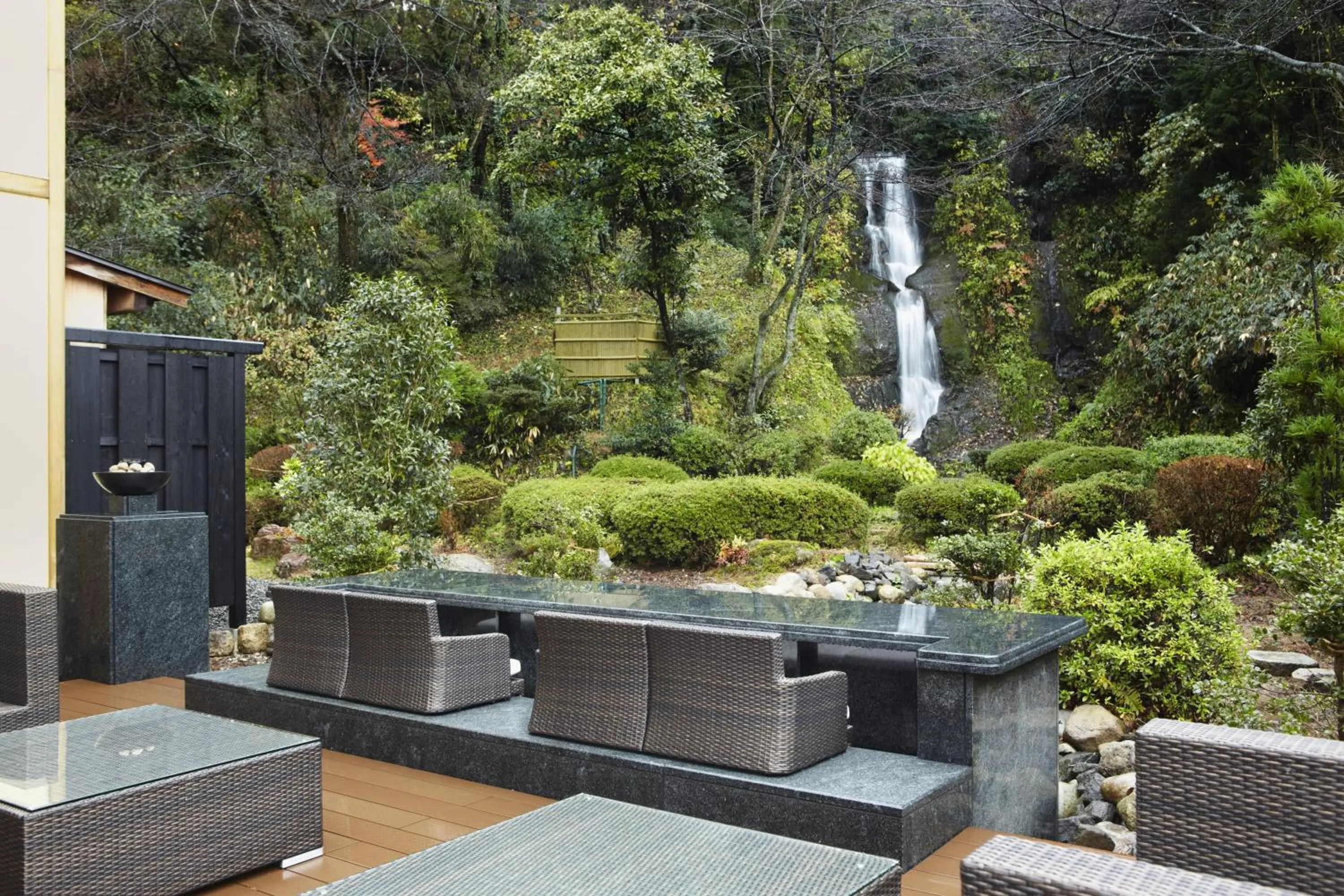 Natural landscape in TAKITEI Riverside Onsen ーA Hidden Ryokan in Kanazawaー