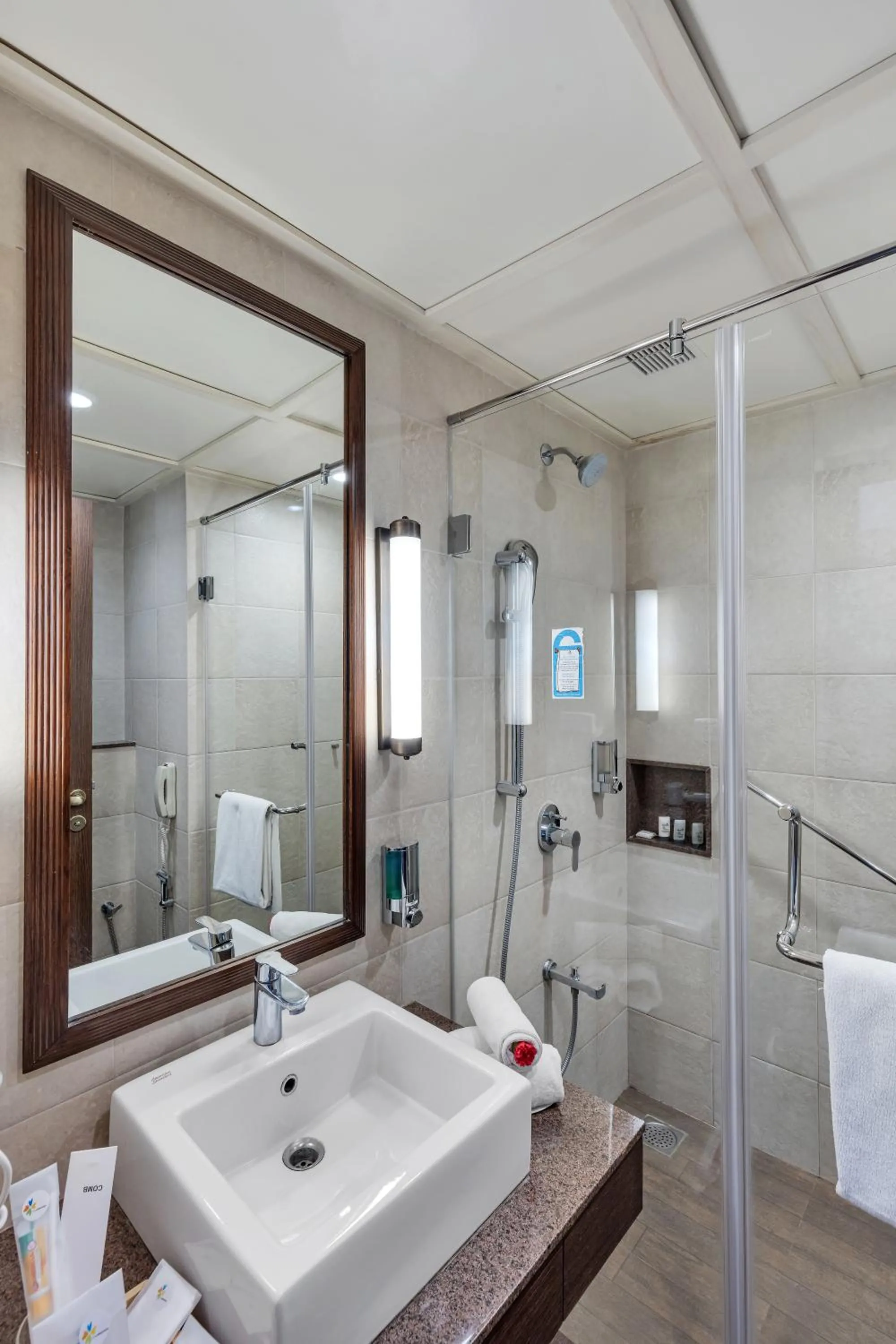 Bathroom in Club Mahindra Pristine Peaks Naldehra