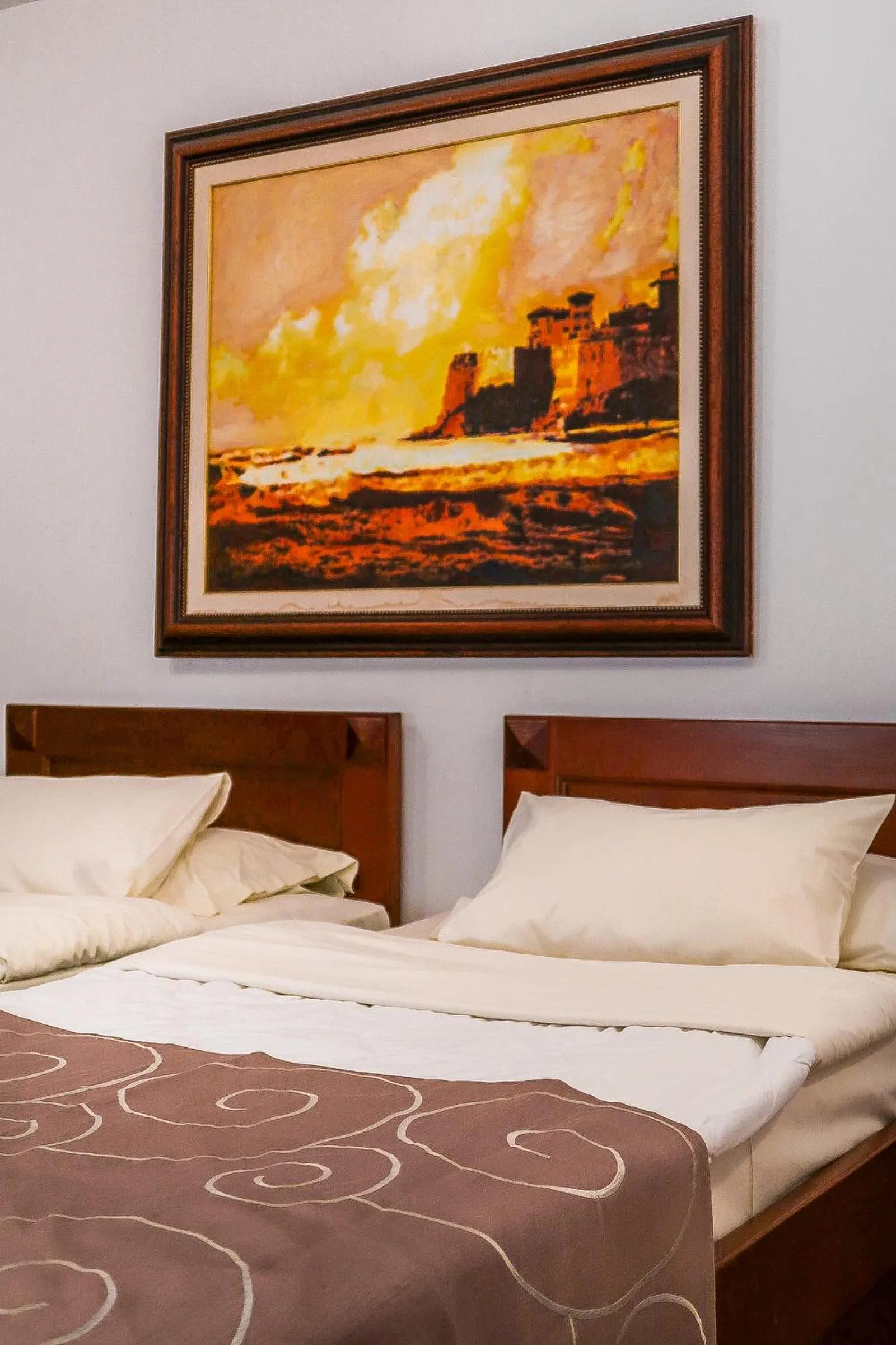 Bed in Hotel Palata Venezia