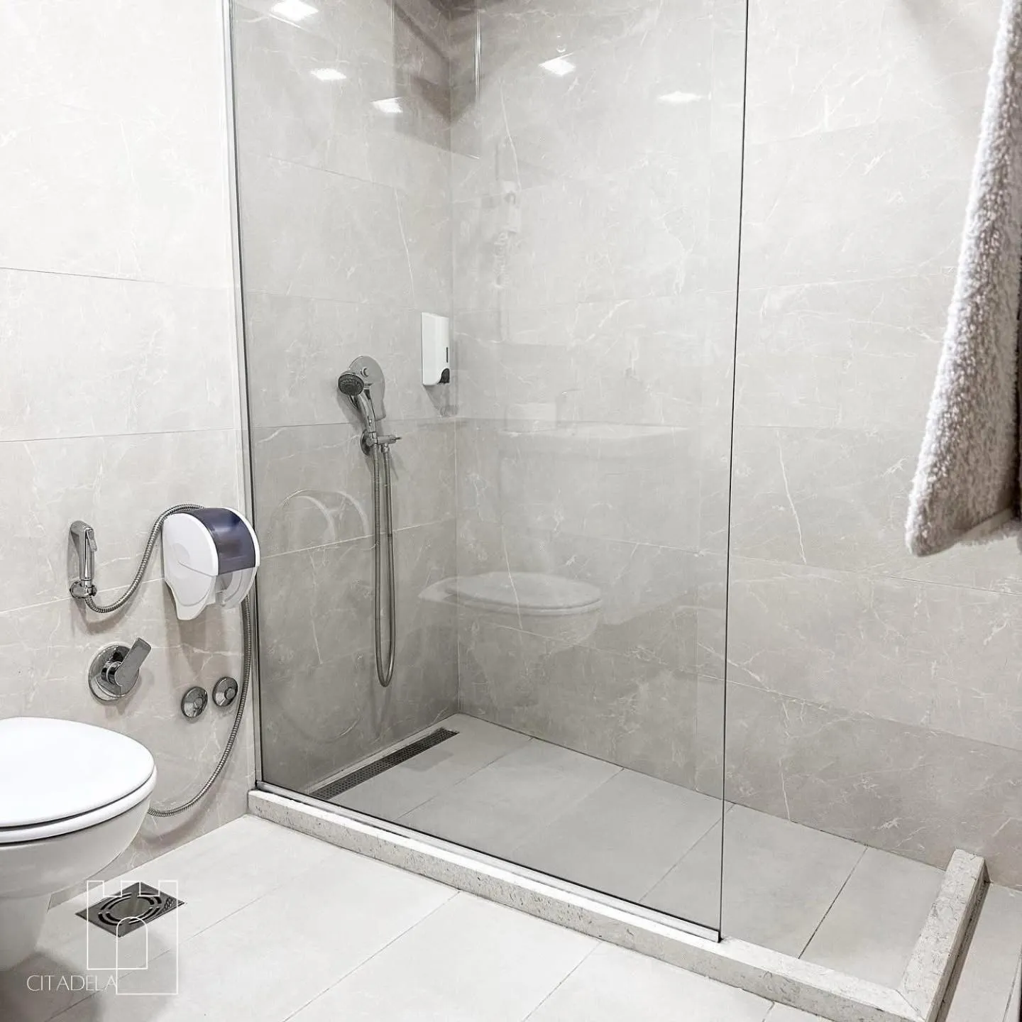 Bathroom in Hotel Palata Venezia