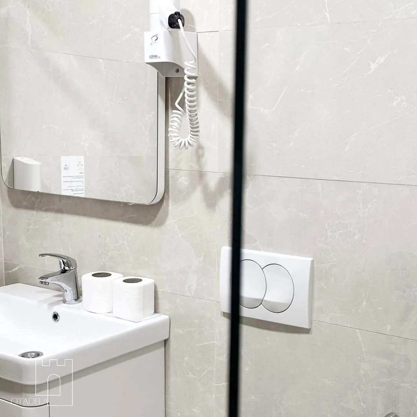 Bathroom in Hotel Palata Venezia