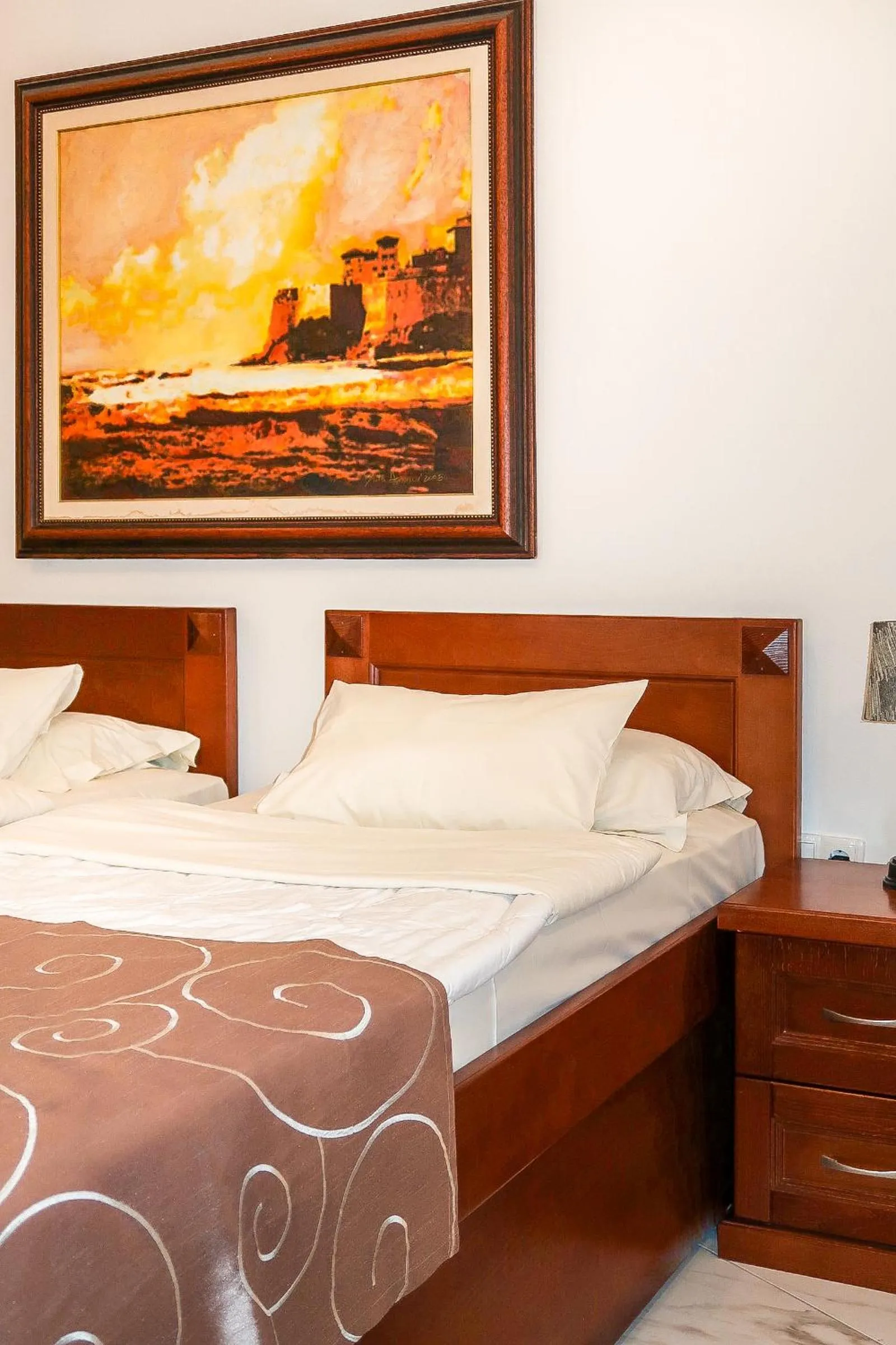 Bed in Hotel Palata Venezia