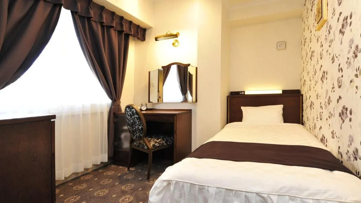 Photo of the whole room, Bed in Hotel Paco Obihiro Ekimae