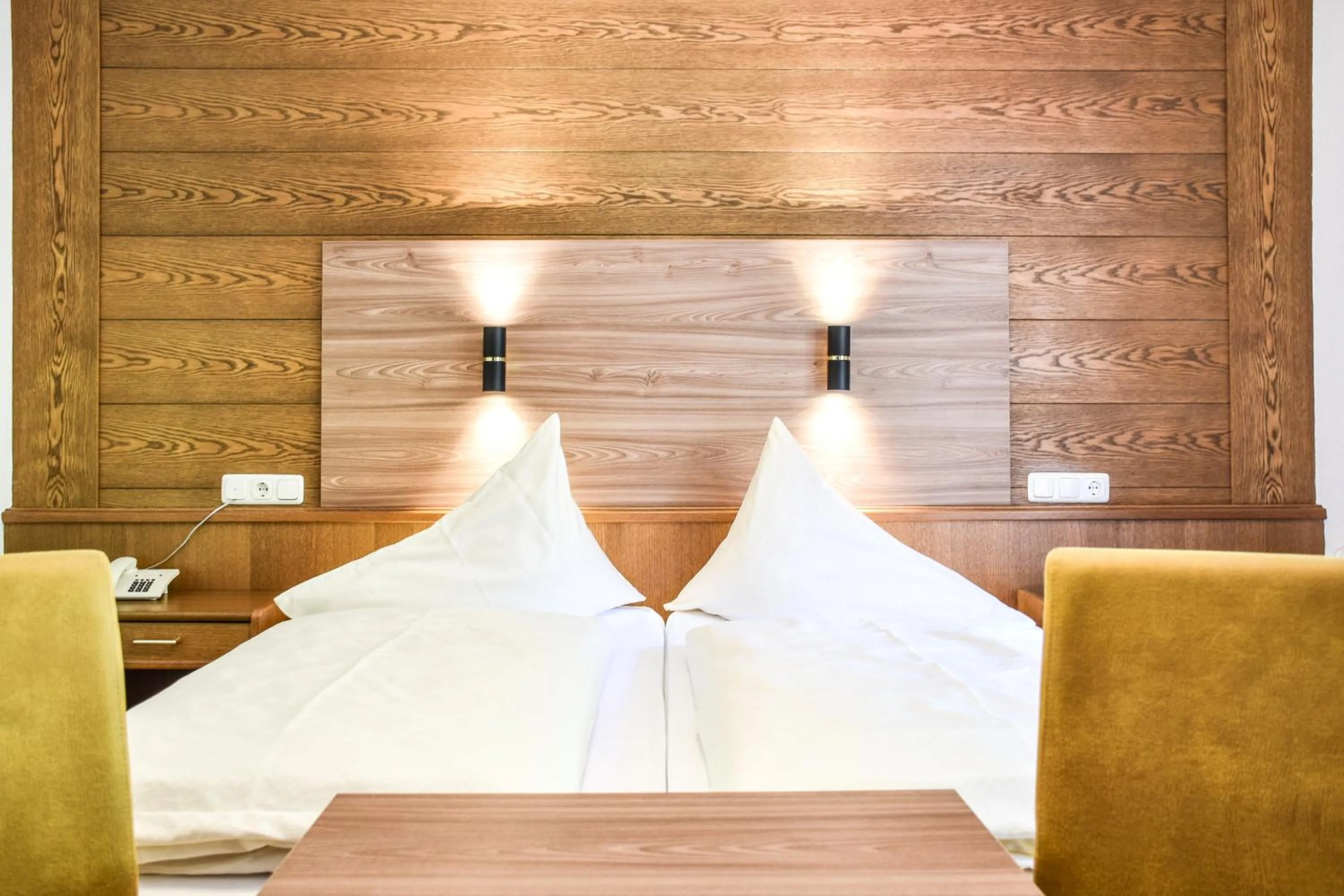 Bed in Hotel Grieserhof