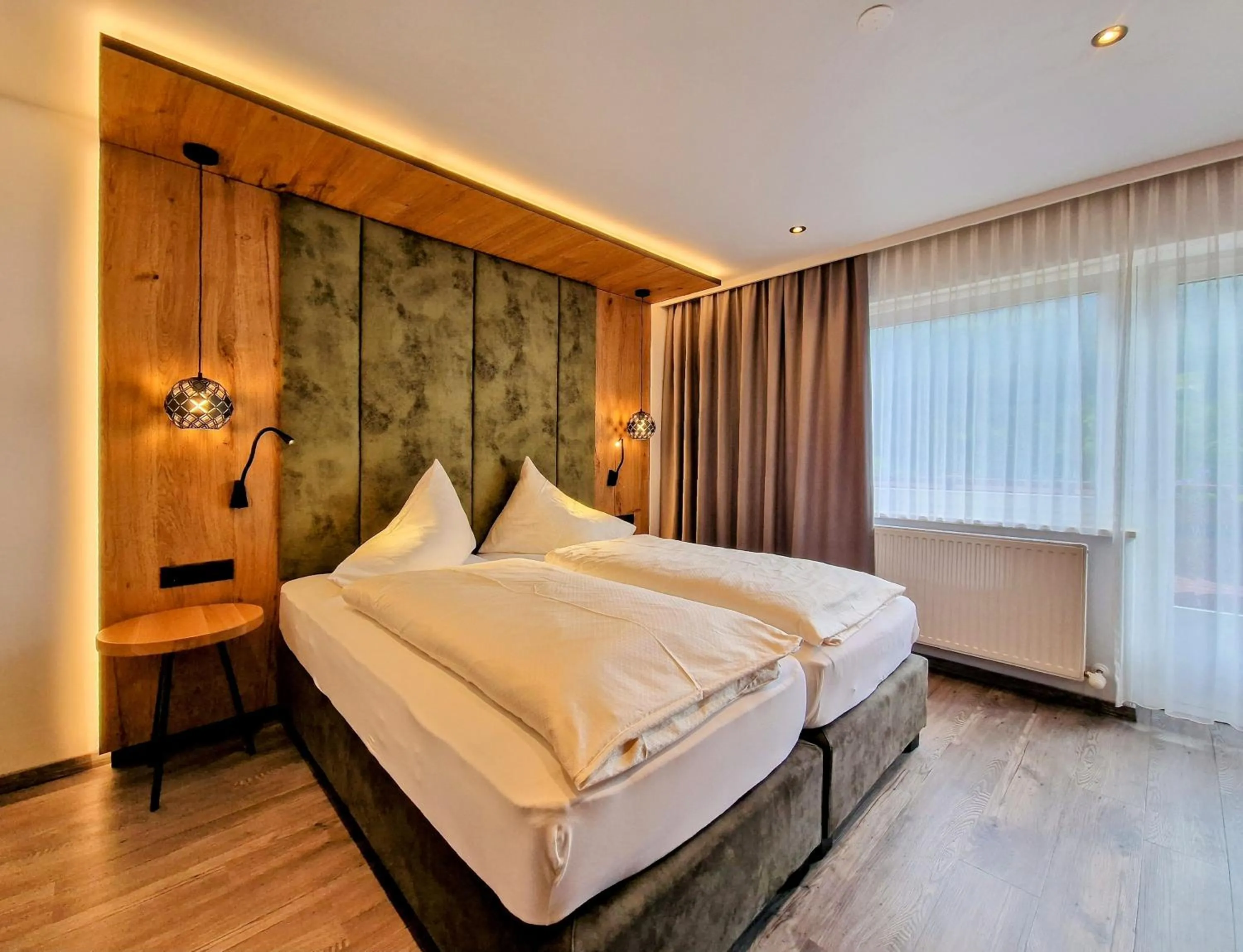Bed in Hotel Grieserhof
