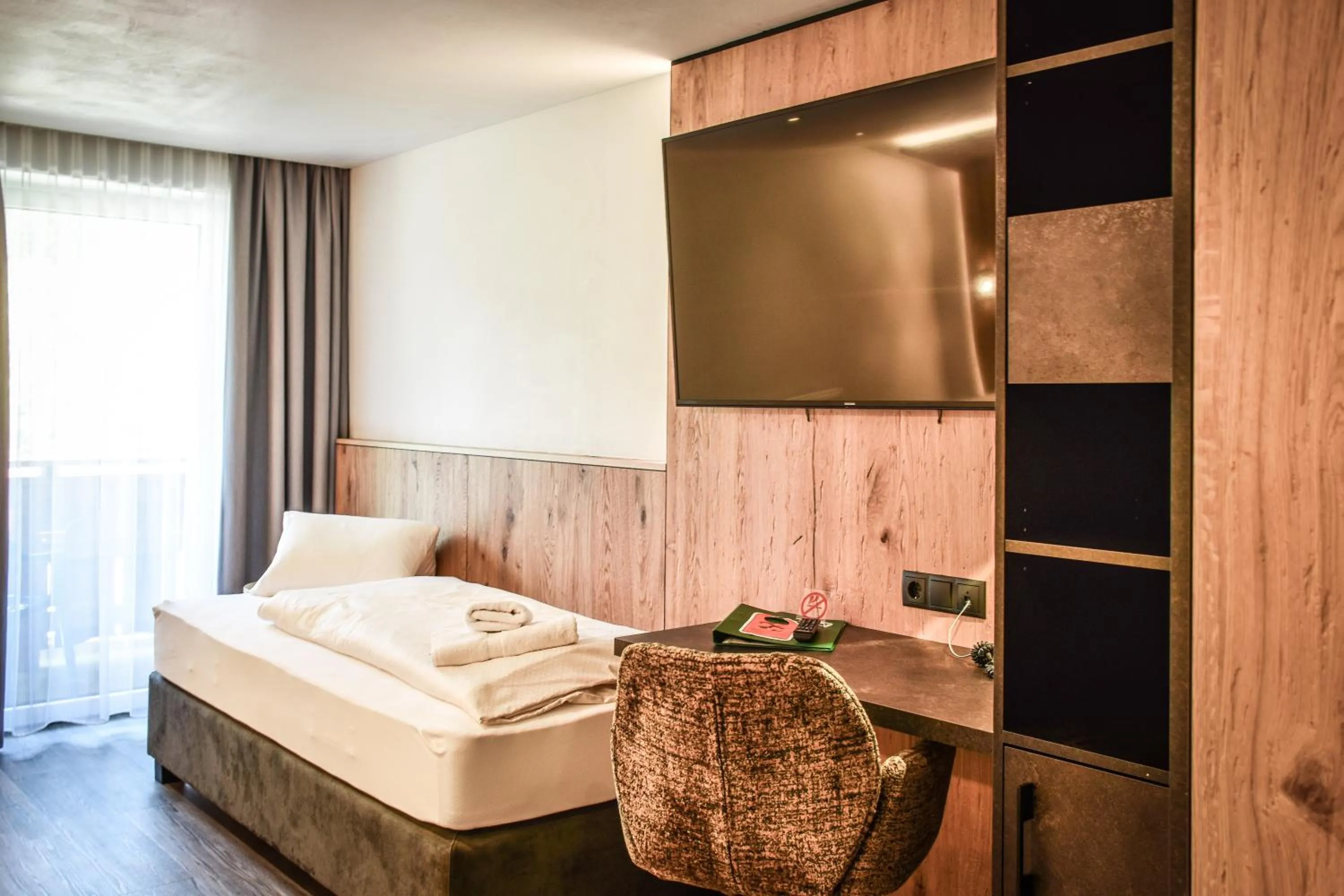 Bed in Hotel Grieserhof