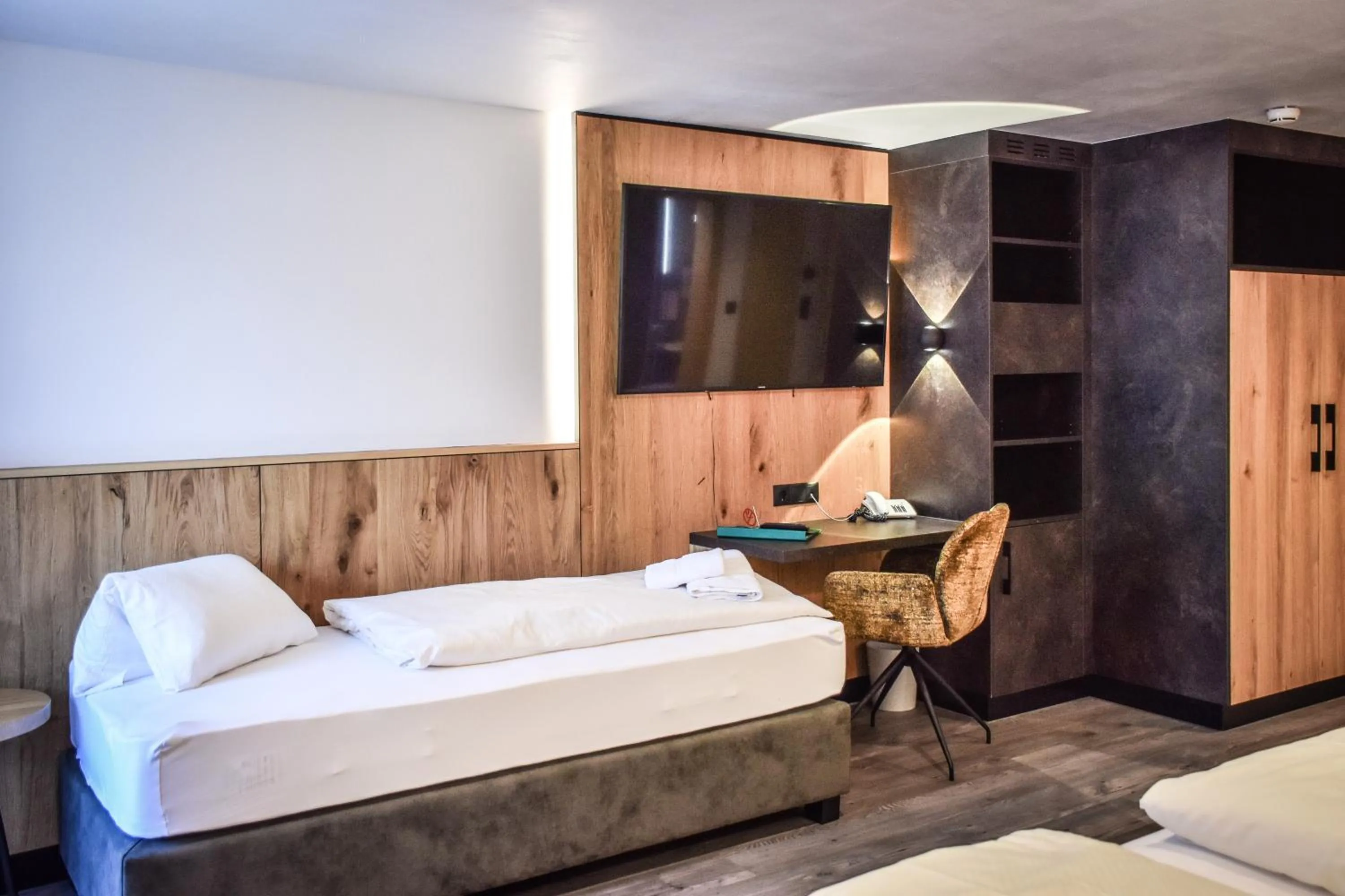 Bed in Hotel Grieserhof