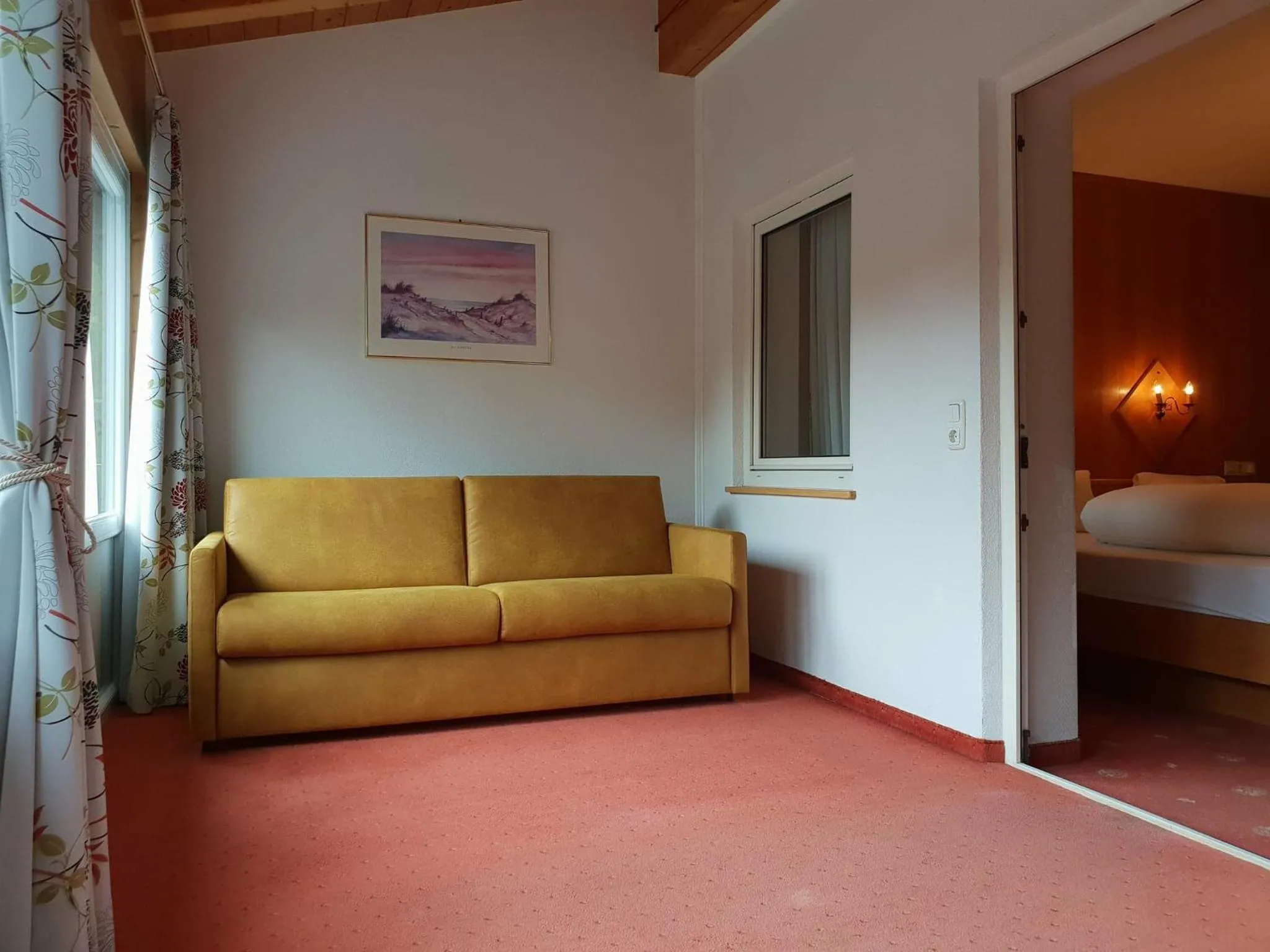 Bed in Hotel Grieserhof