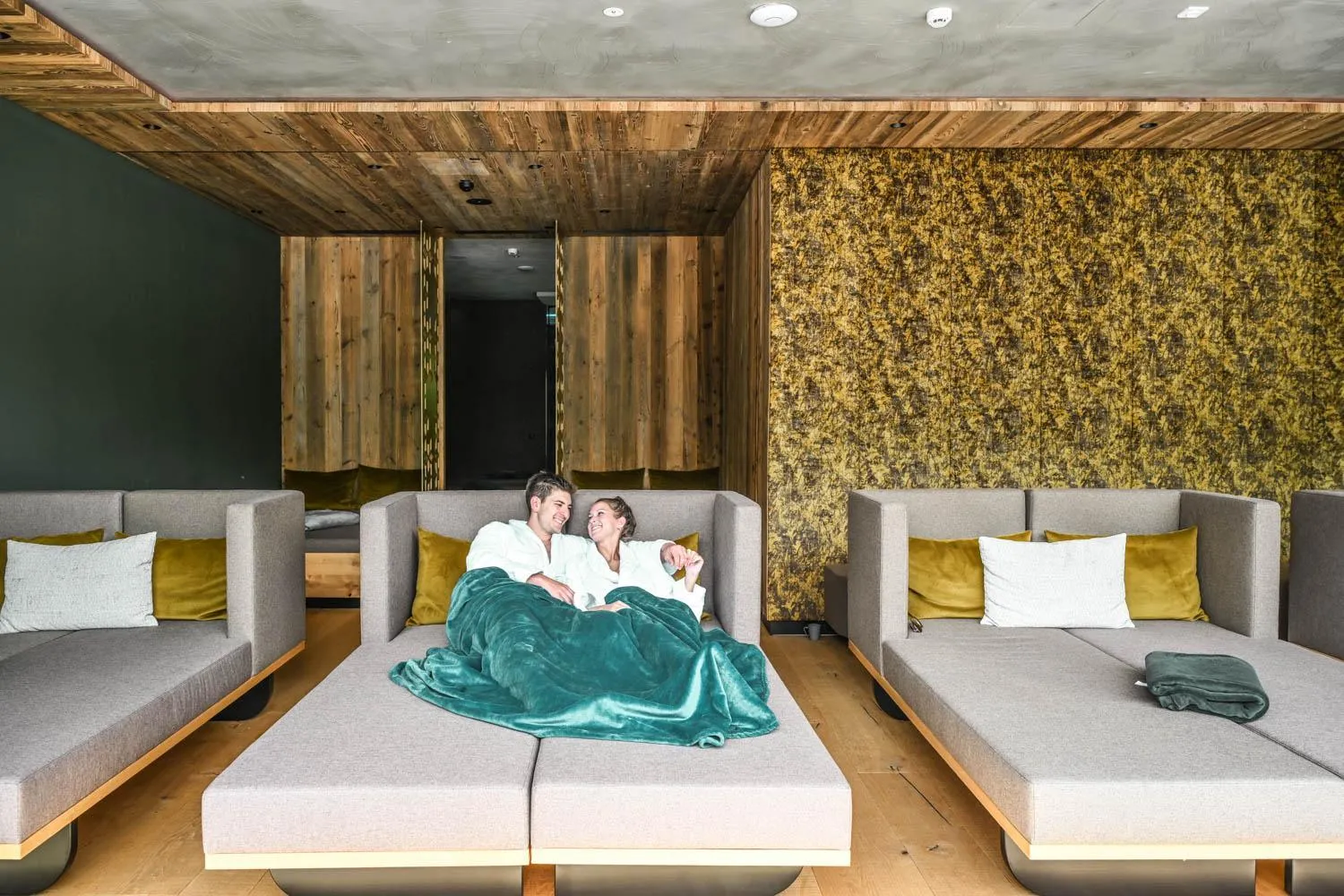 Bed in Hotel Grieserhof
