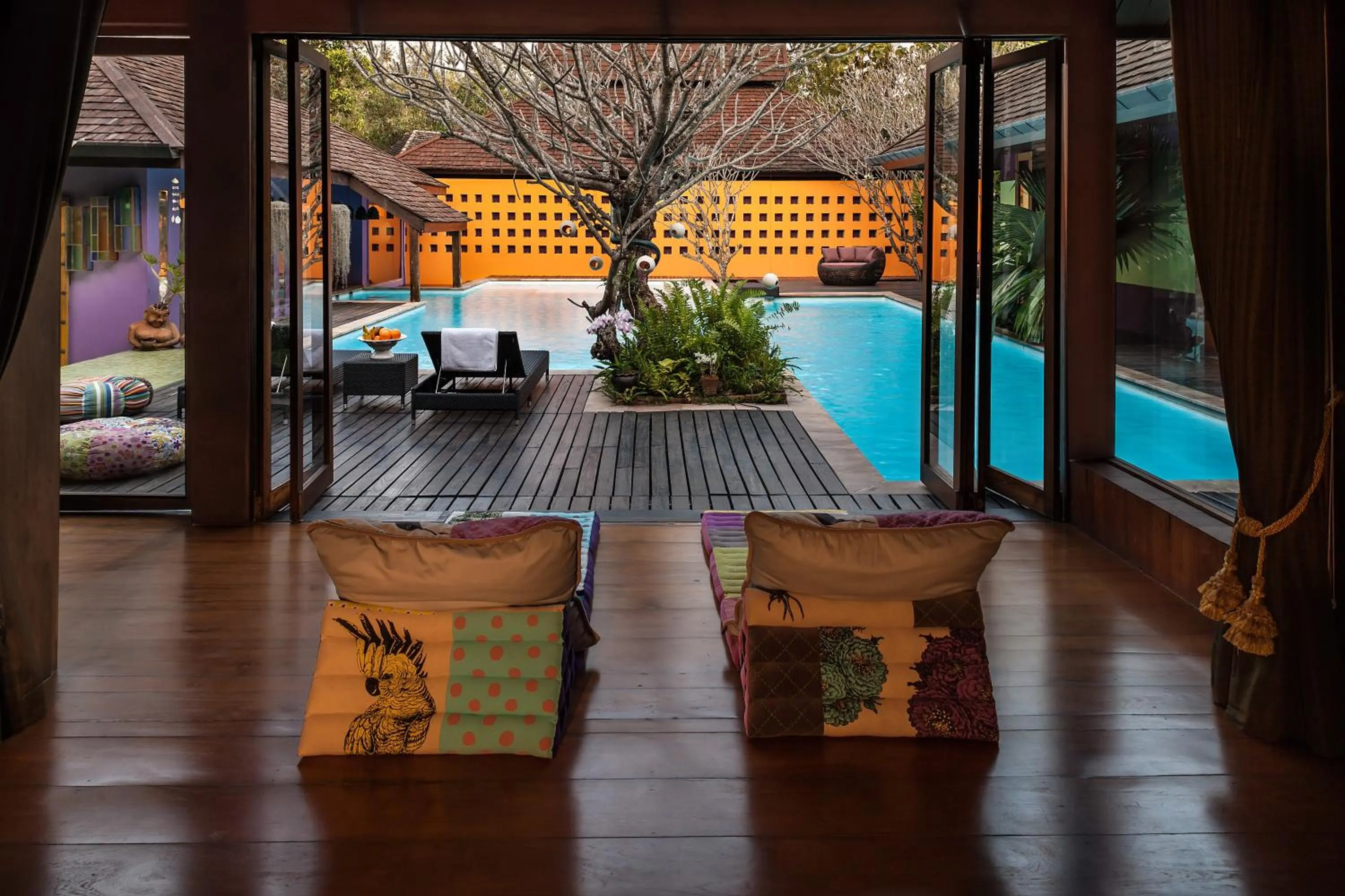 Communal lounge/ TV room in Chandra Residence