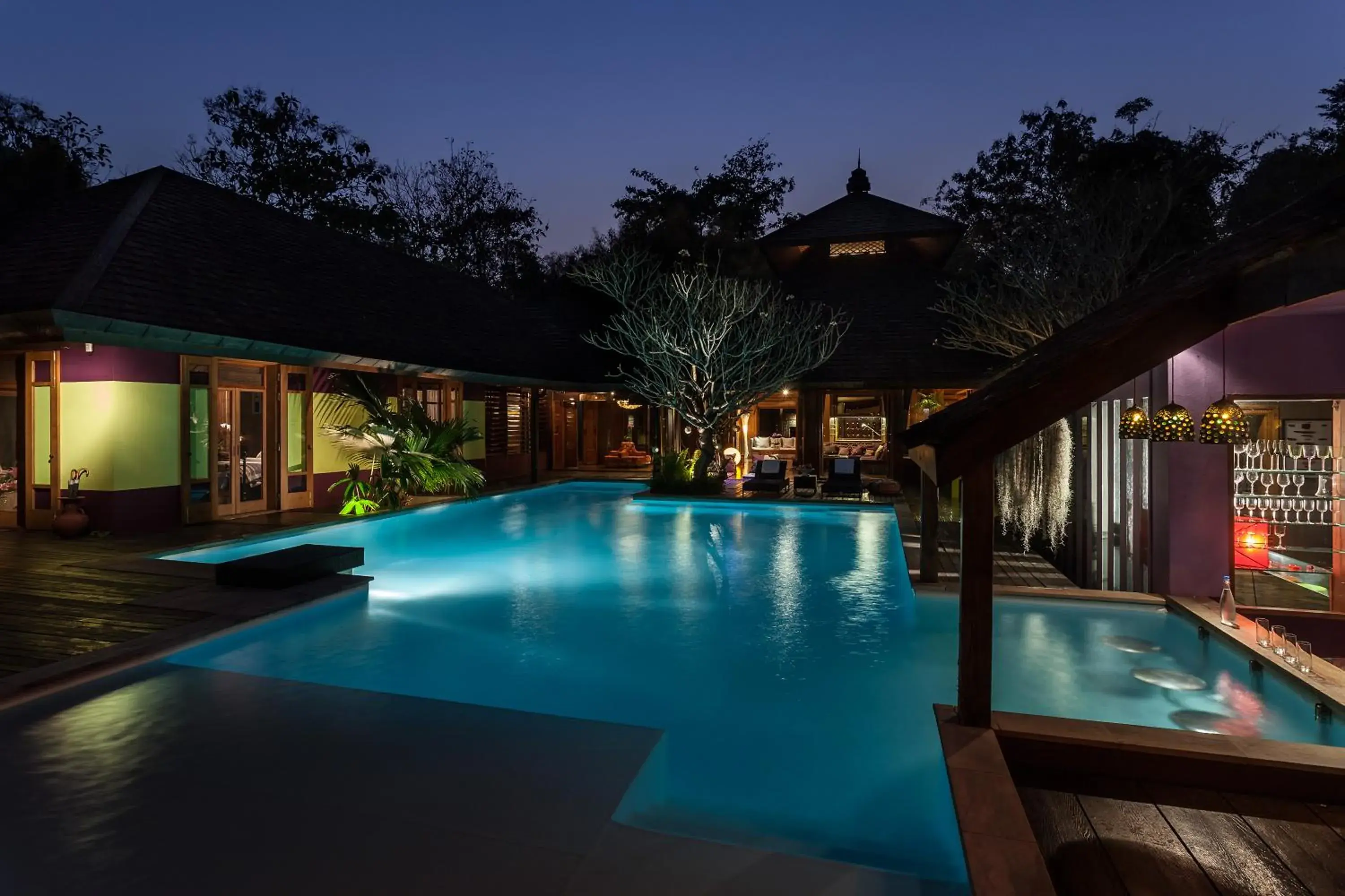 Swimming pool in Chandra Residence Swimming pool in Chandra Residence