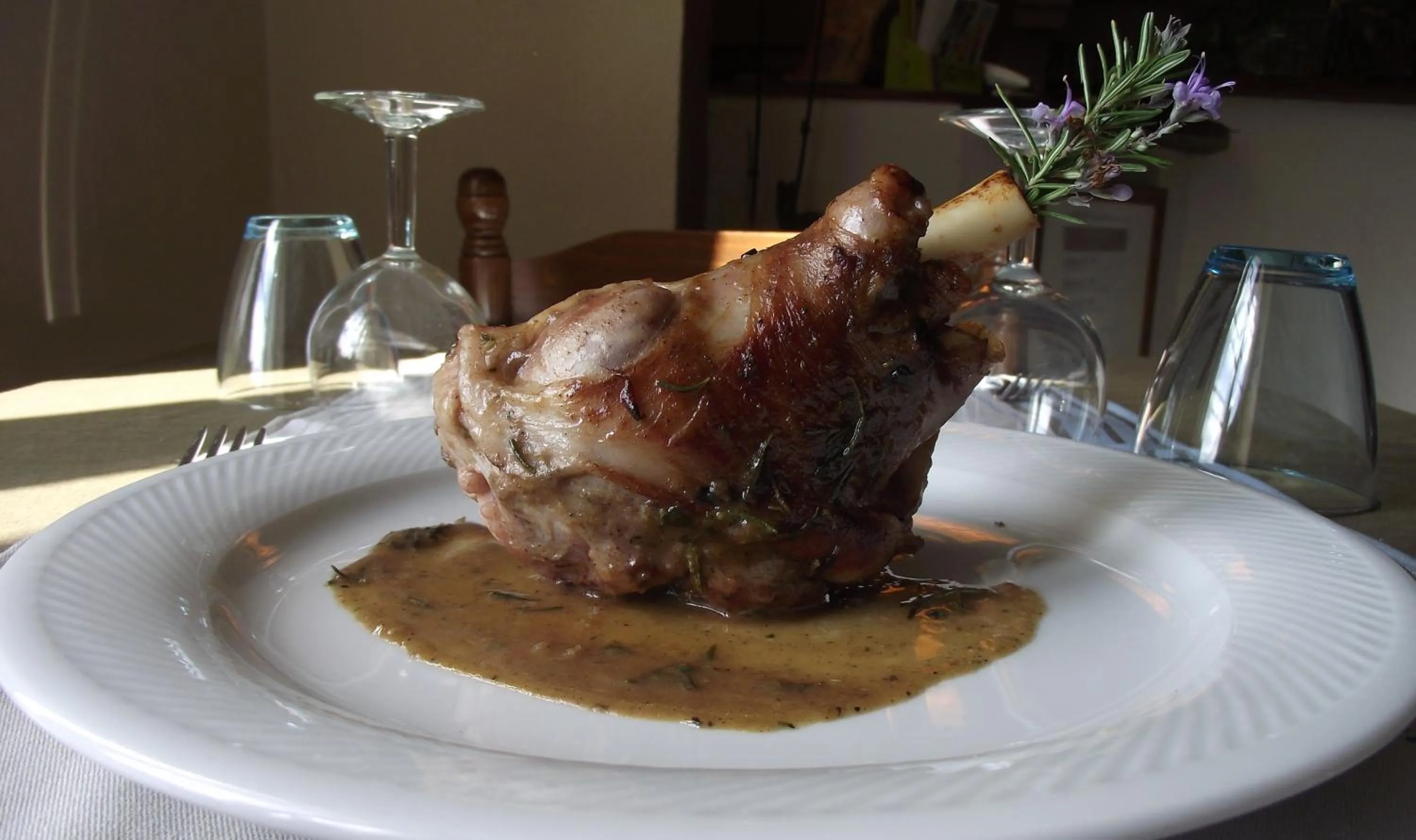 Food close-up in Hotel Ô Fil de L'ô