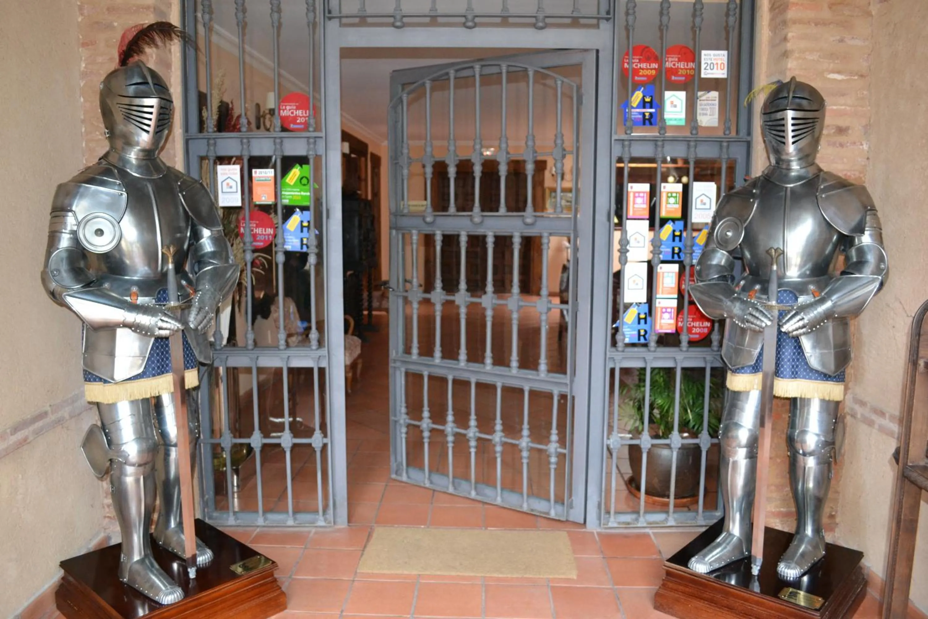 Lobby or reception in La Posada Real del Pinar