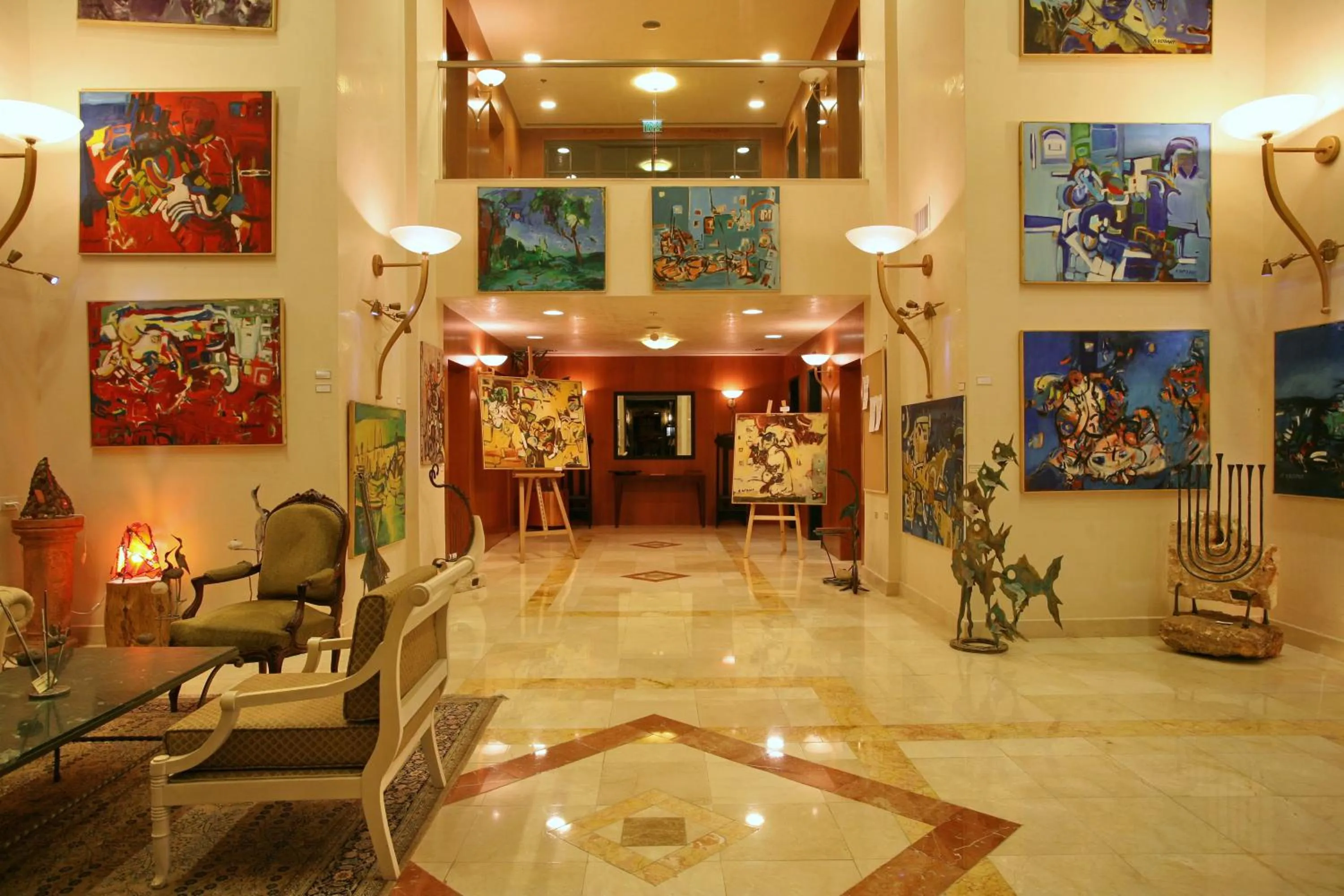 Decorative detail in The Scots Hotel