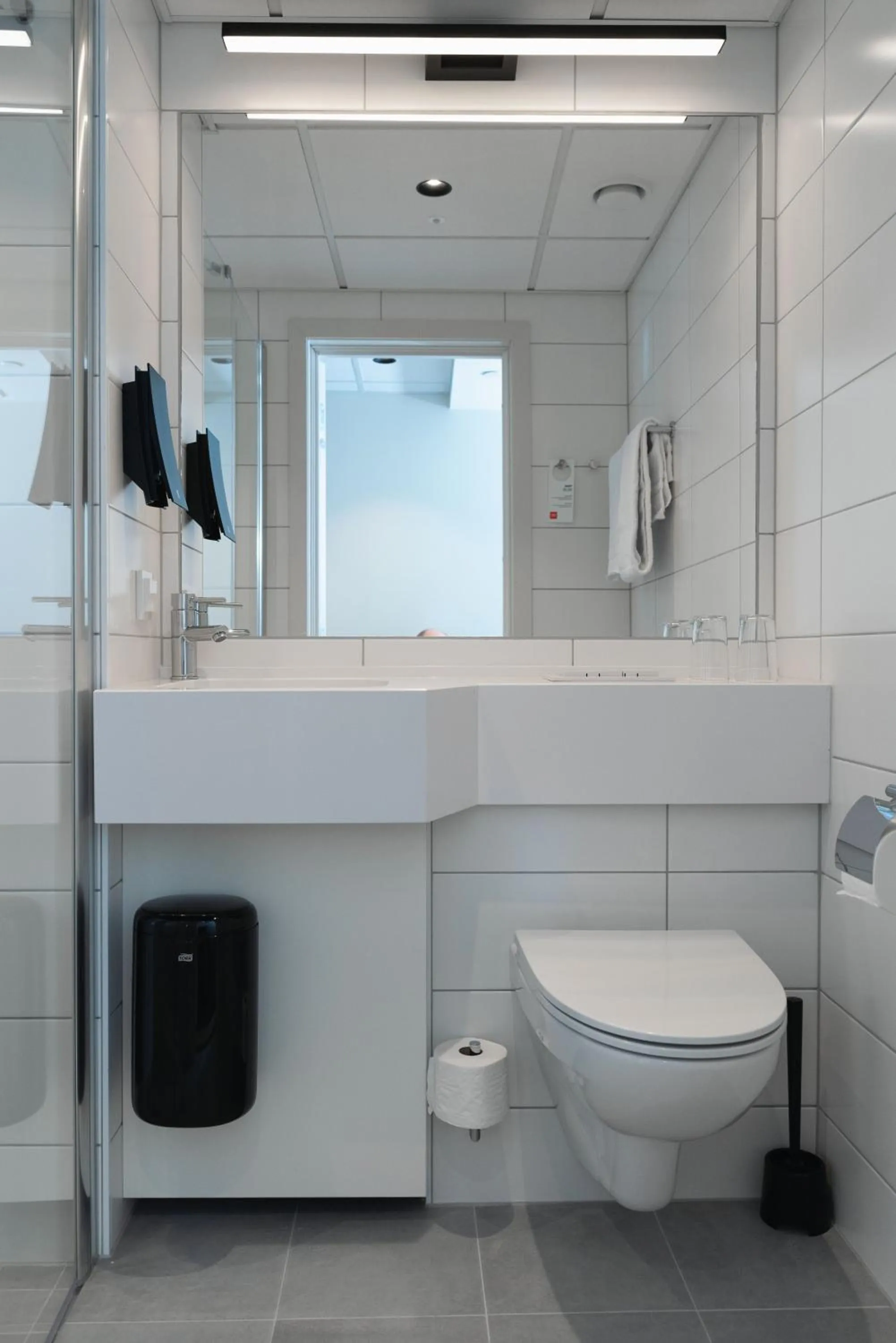 Bathroom in Thon Partner Hotel Norge