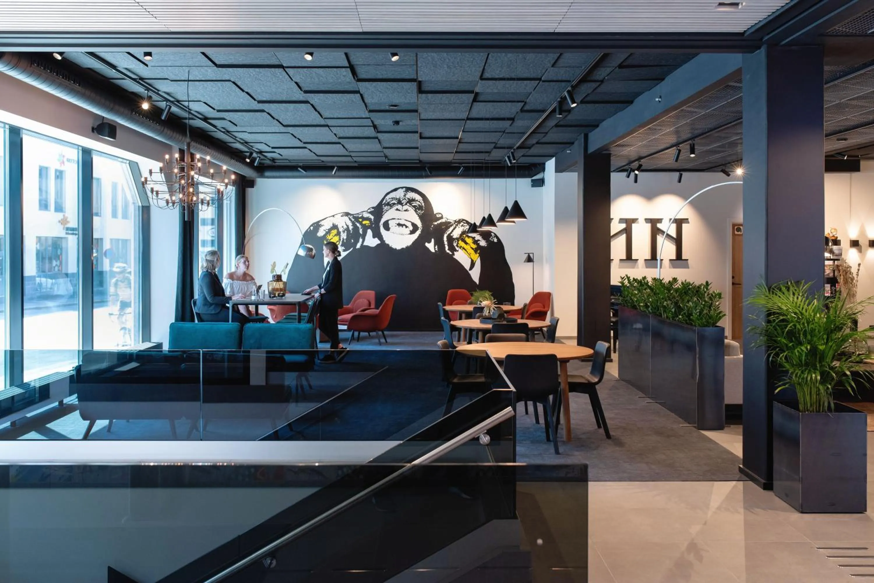 Lobby or reception in Thon Partner Hotel Norge